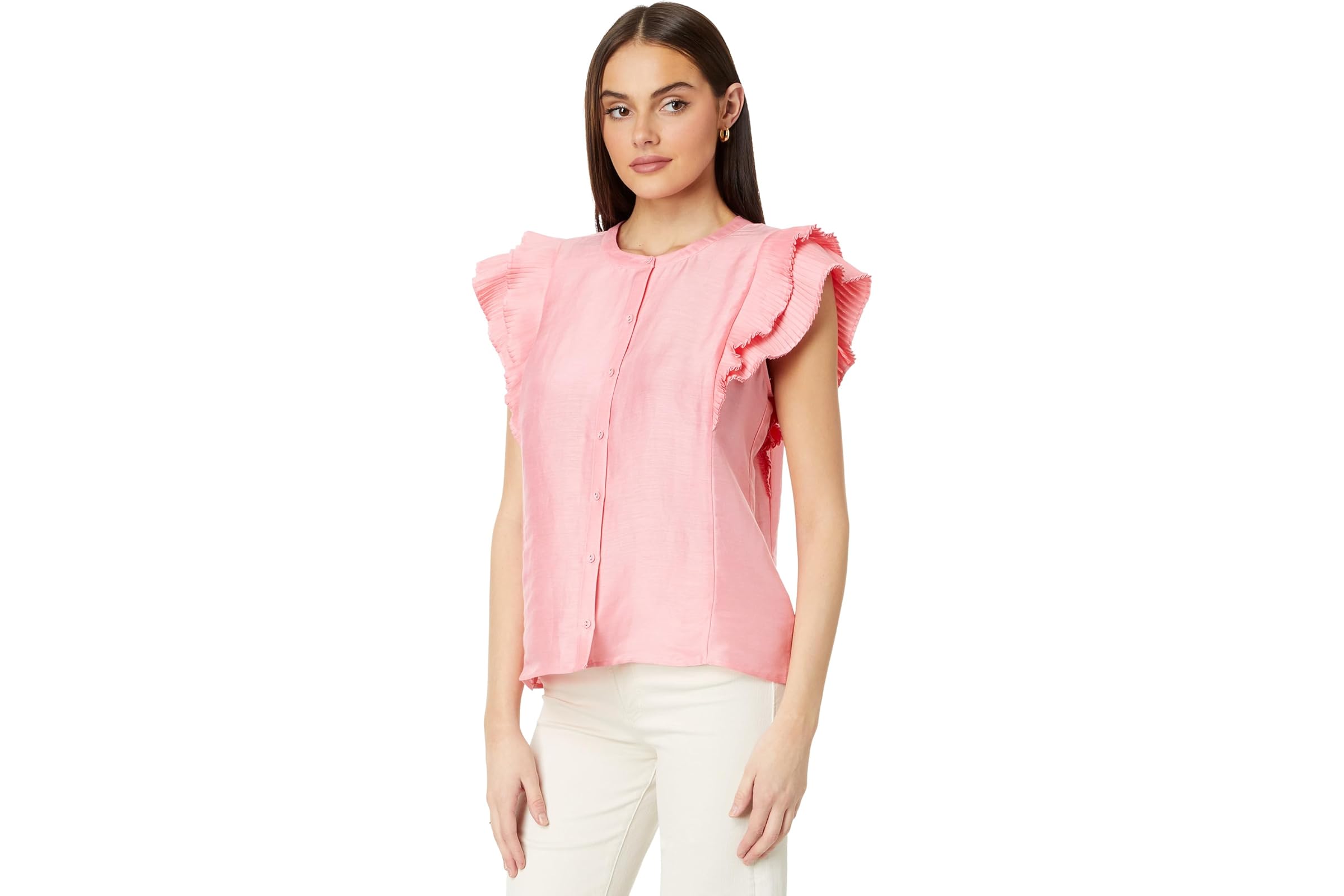 Vineyard Vines Flutter Sleeve Pintuck Top 19790₽