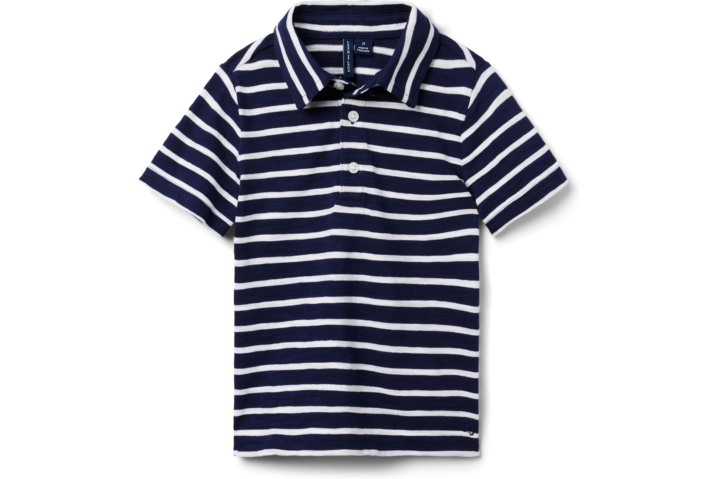Мужская рубашка Janie and Jack Slub Striped Polo ToddlerLittle KidsBig Kids 5490₽