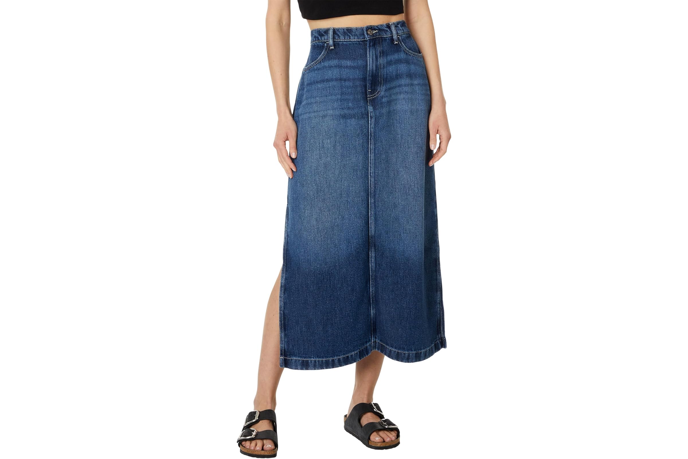 7 For All Mankind Midi Denim Skirt 28390₽