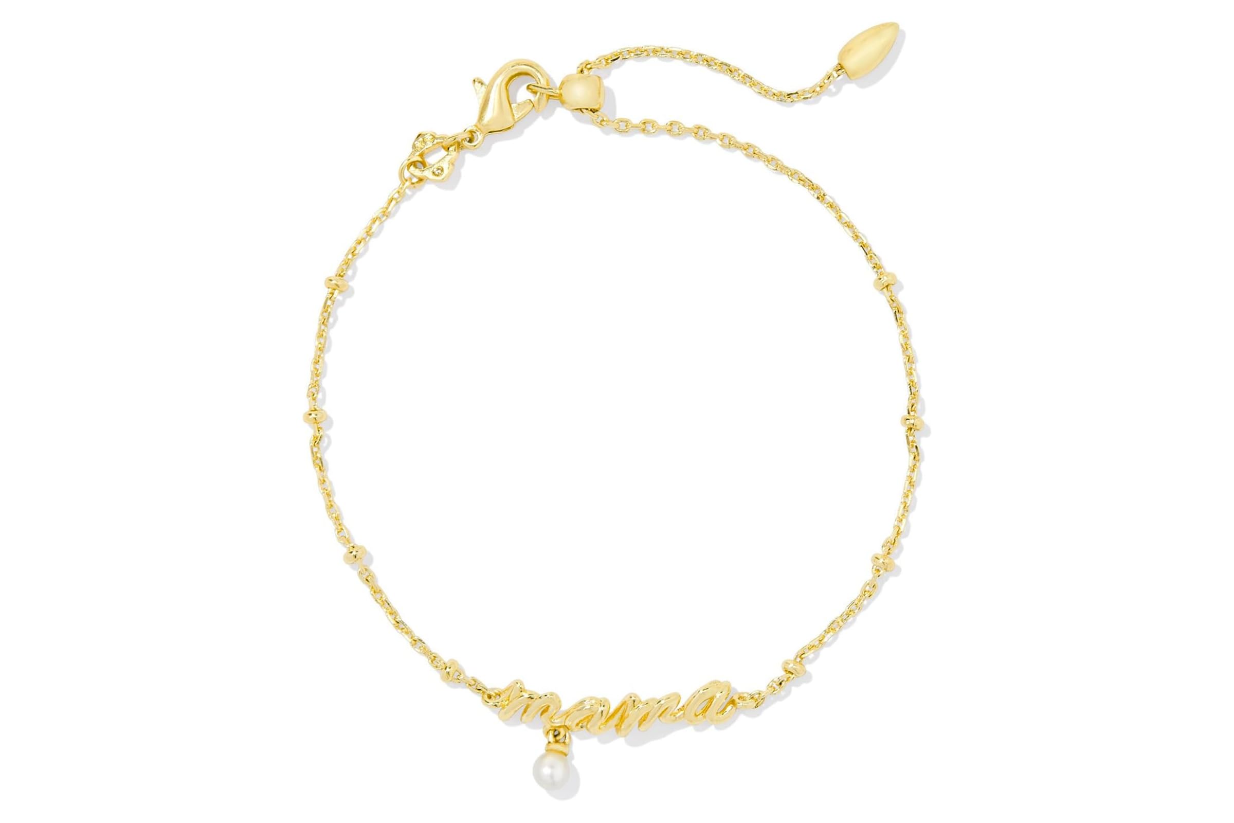 Kendra Scott Mama Script Delicate Chain Bracelet 12990₽
