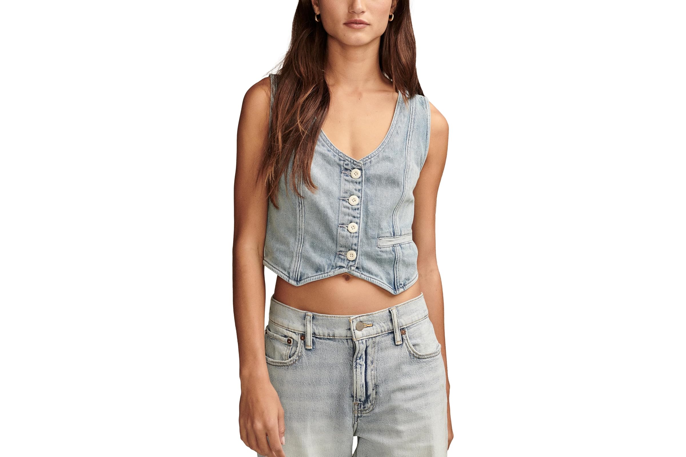Lucky Brand Denim Vest 17490₽