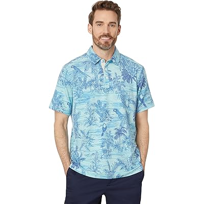 Мужская рубашка Tommy Bahama Birds Eye View Polo