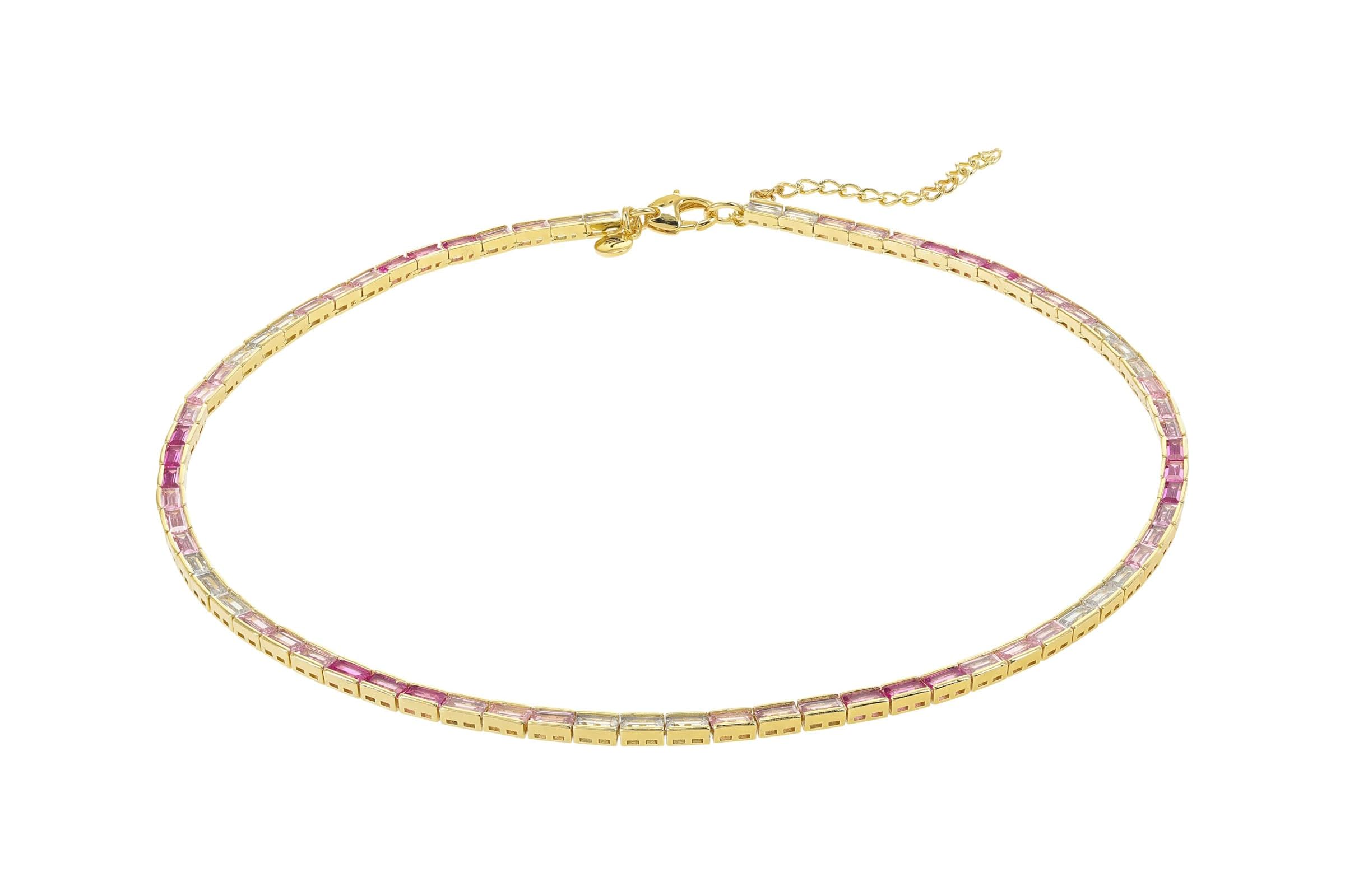 Колье Madewell Baguette Tennis Necklace 9490₽