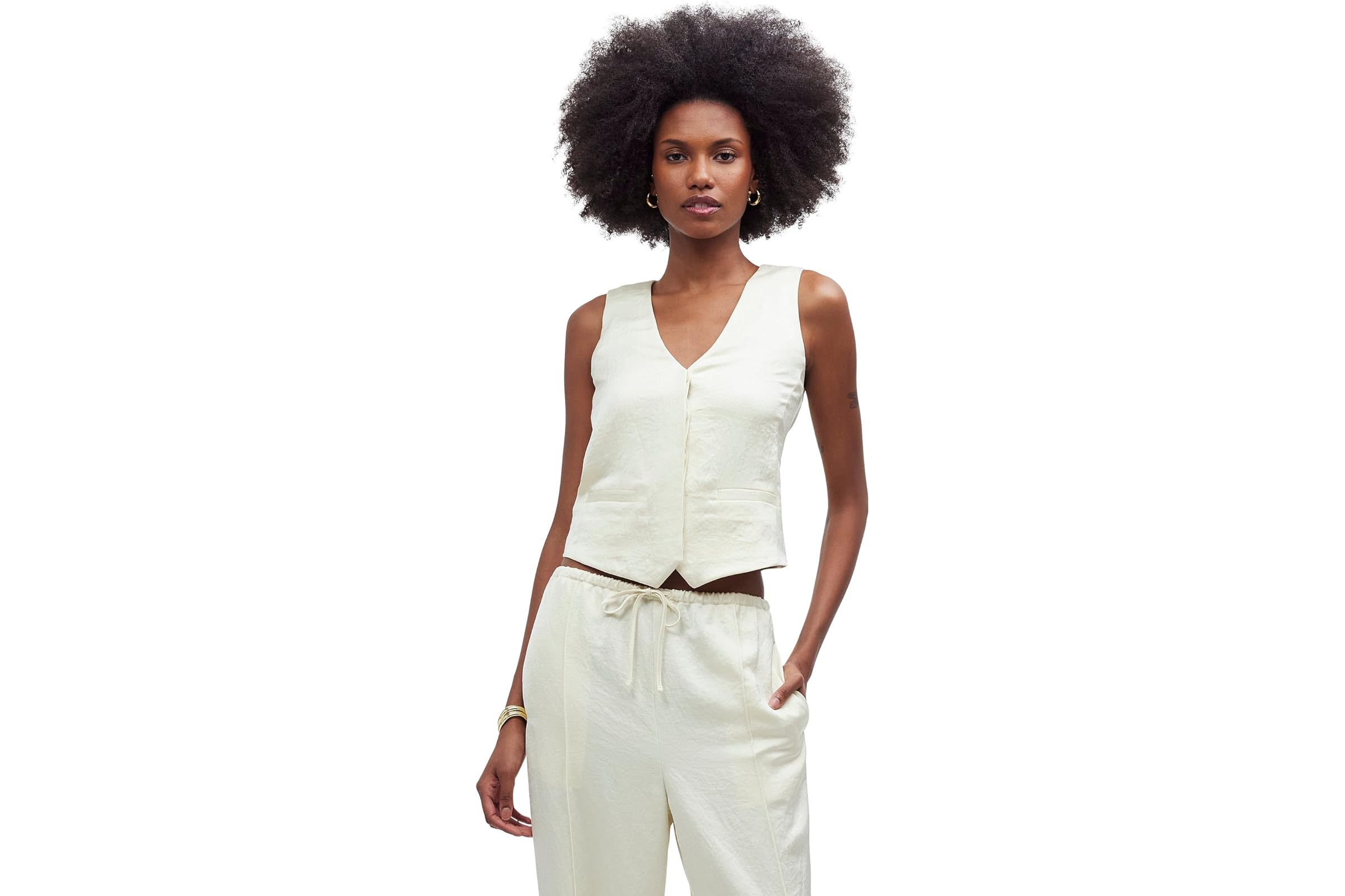 Madewell Button-Front Vest Top 11790₽