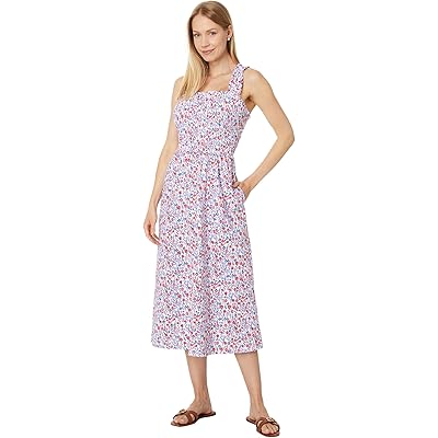 Платье Tommy Hilfiger Floral Smocked Midi Dress