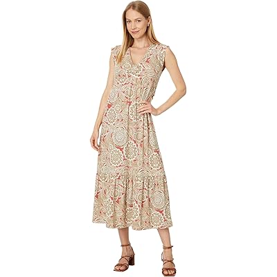 Платье Tommy Hilfiger Floral Tiered Midi Dress