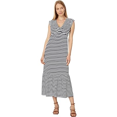 Платье Tommy Hilfiger Stripe Tiered Midi Dress