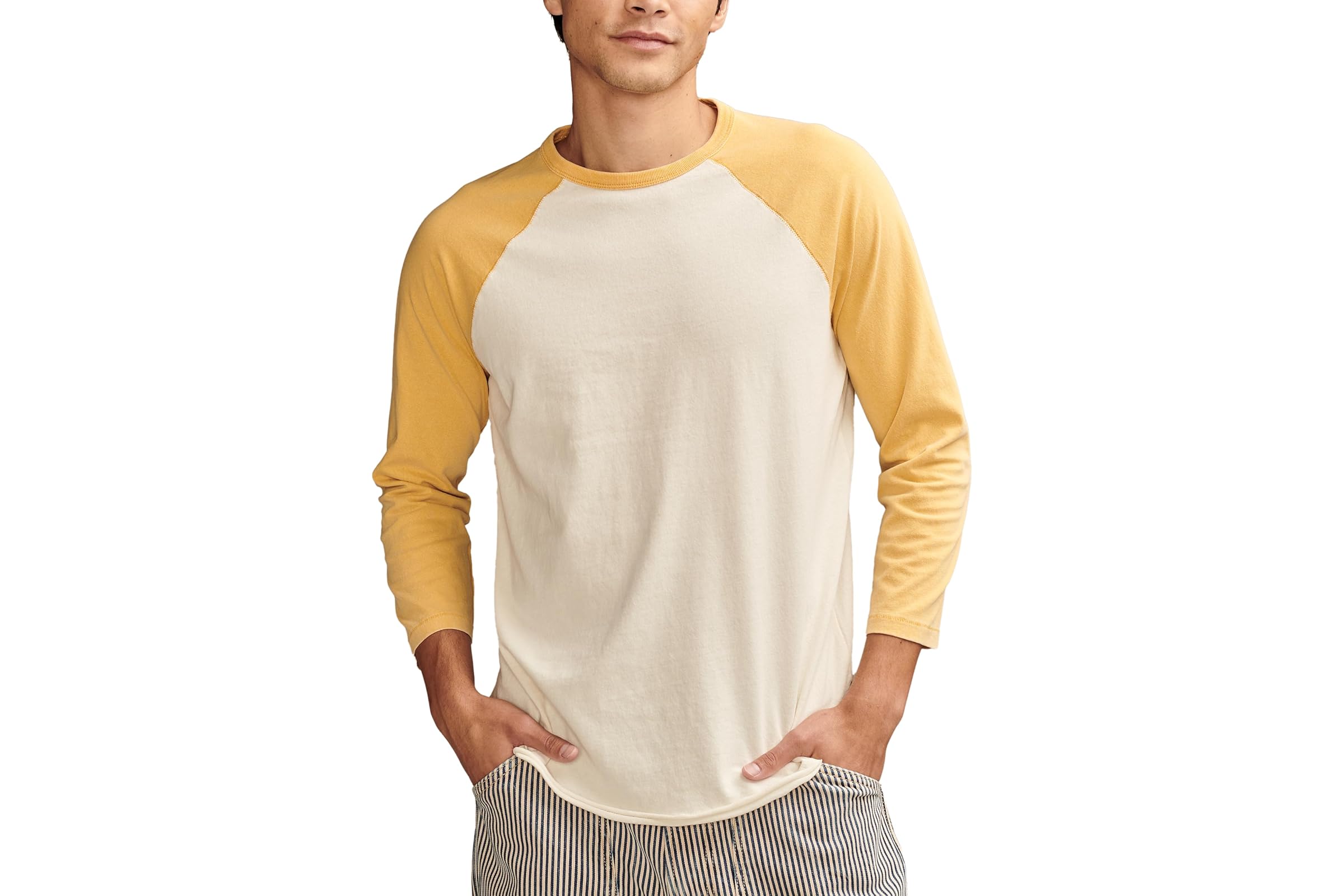 Lucky Brand Eco Jersey 34 Sleeve Raglan 7090₽