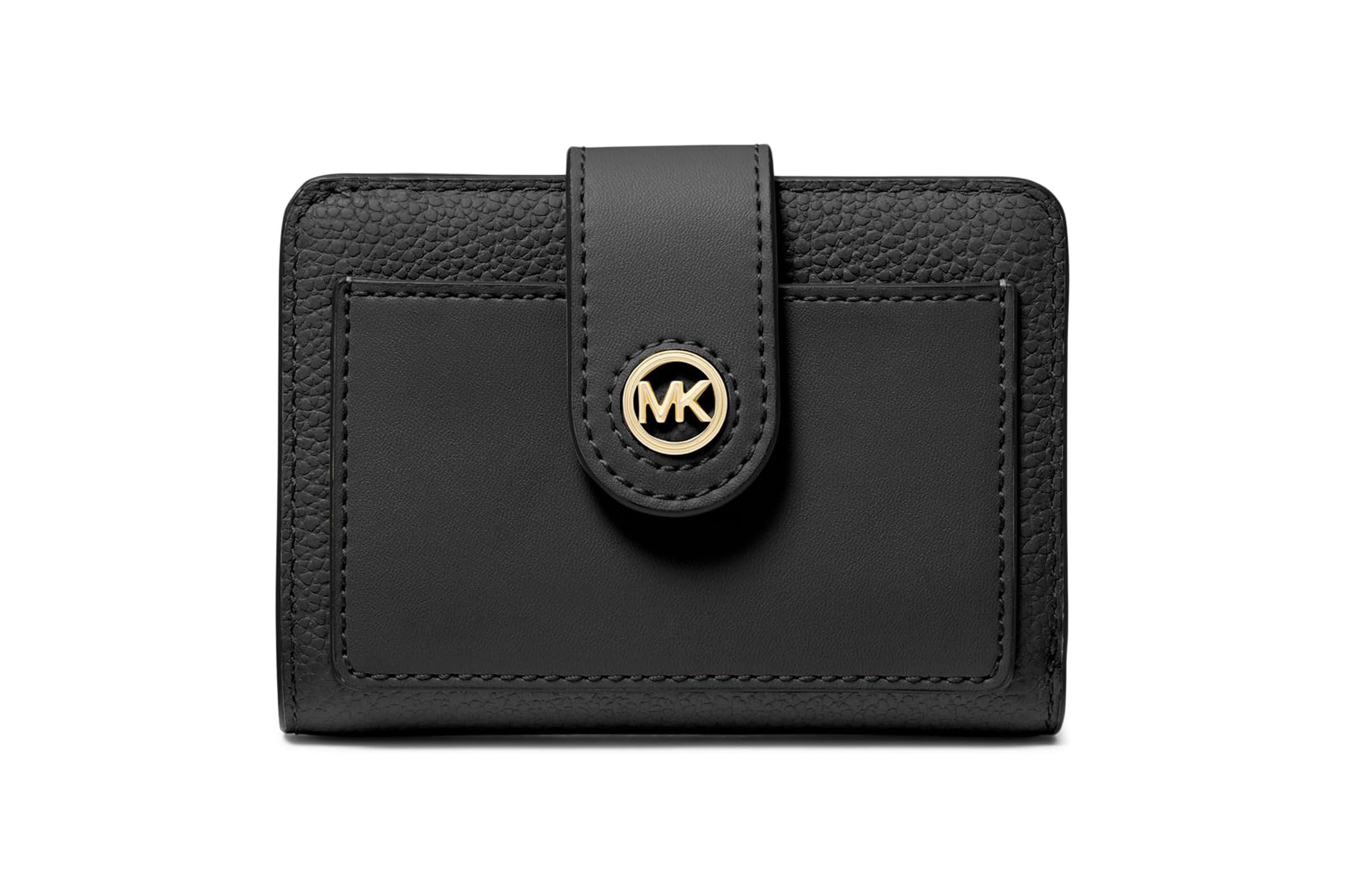MICHAEL Michael Kors Mk Charm Small Tab Compact Pcoket Wallet 17090₽