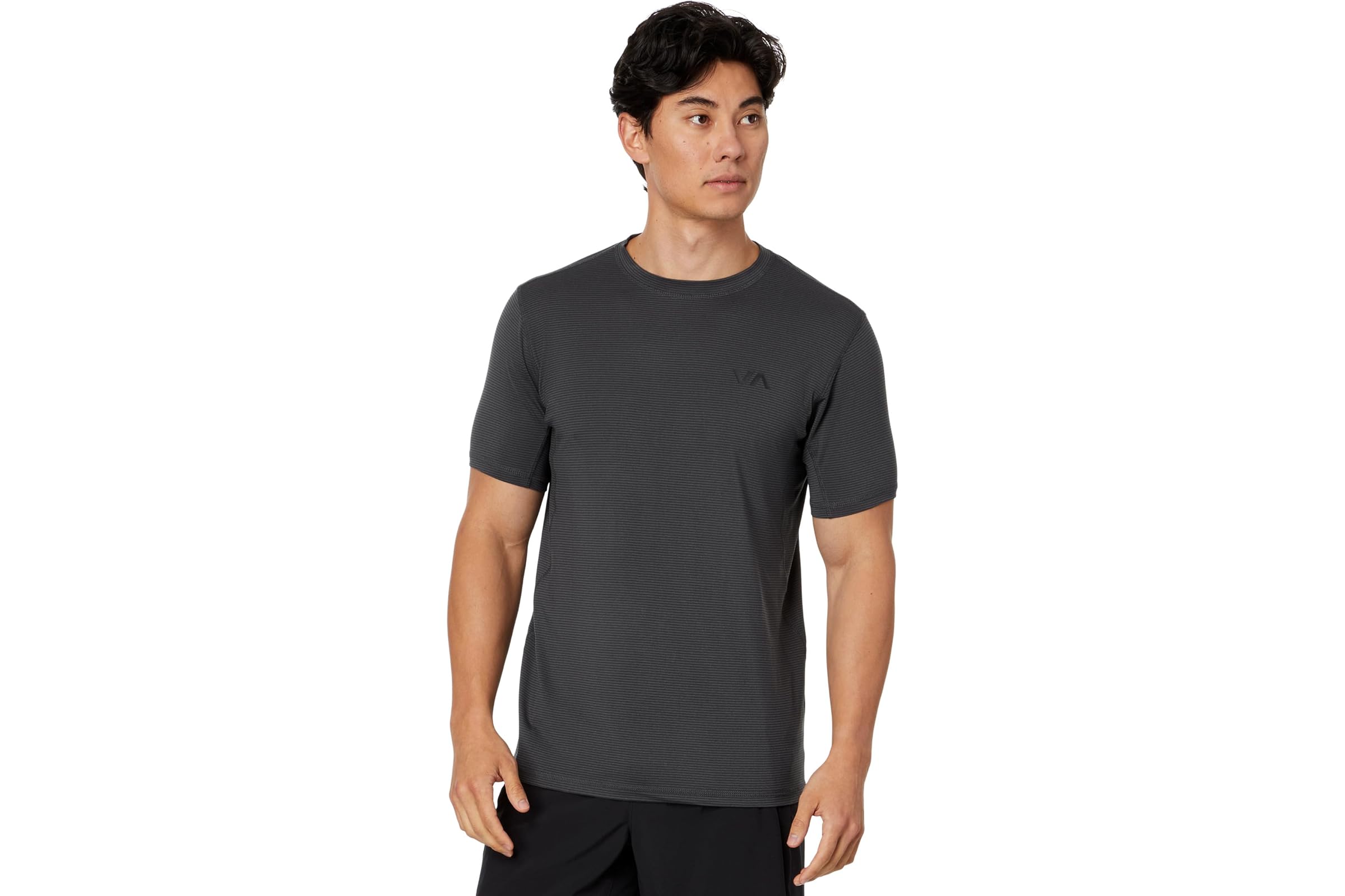 RVCA Sport Vent Stripe Ss