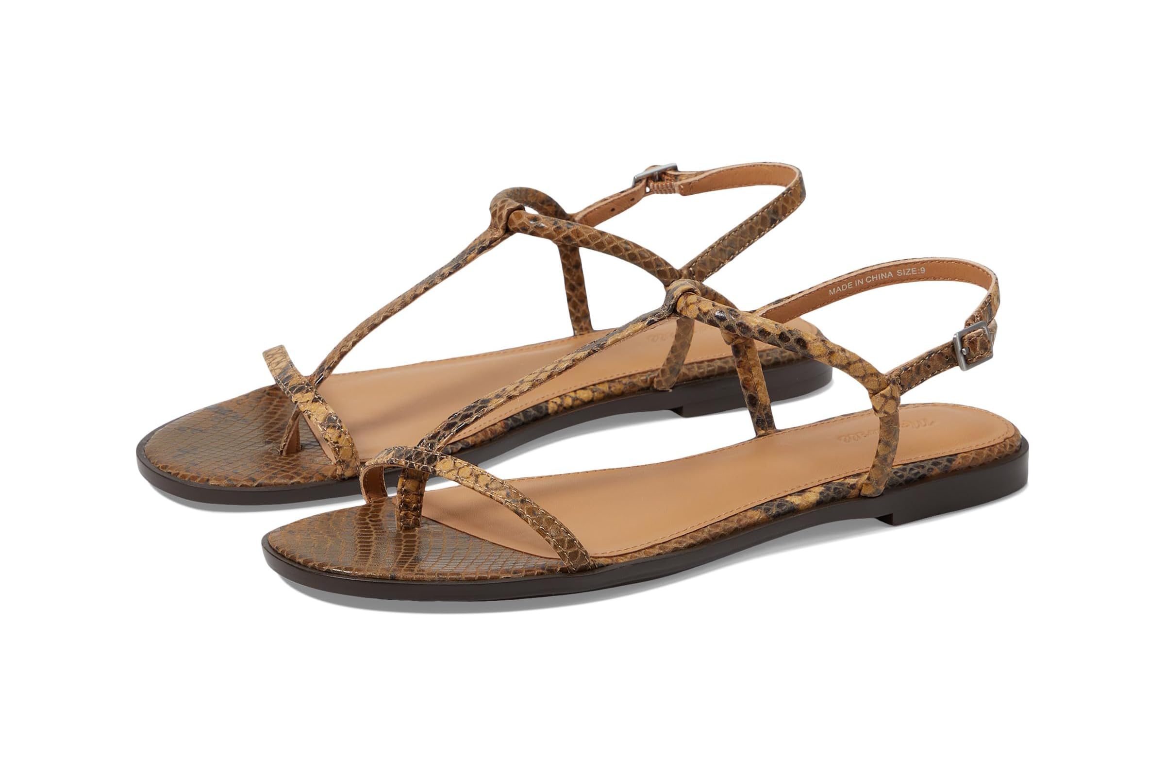 Madewell Therese Tstrap Thong Sandal - Snake 14190₽