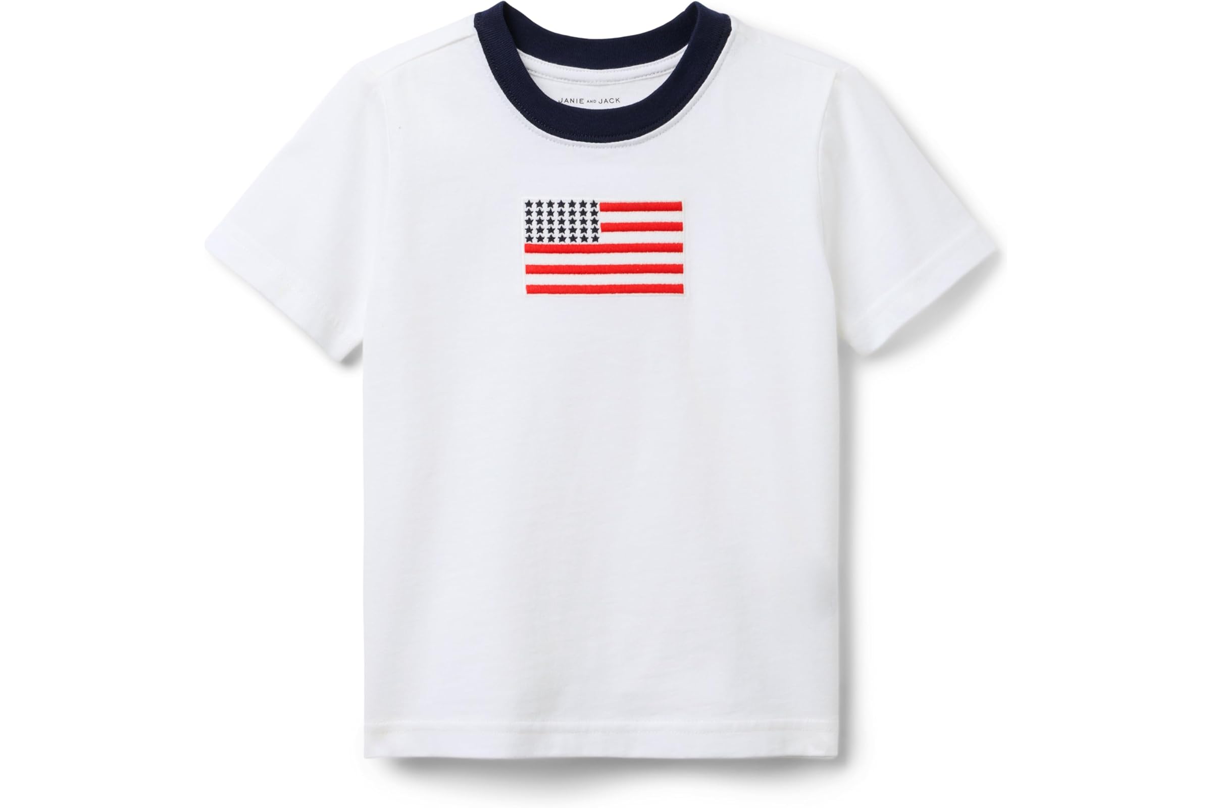 Janie and Jack Boys Flag Graphic Tee (Toddler/Little Kid/Big Kid)