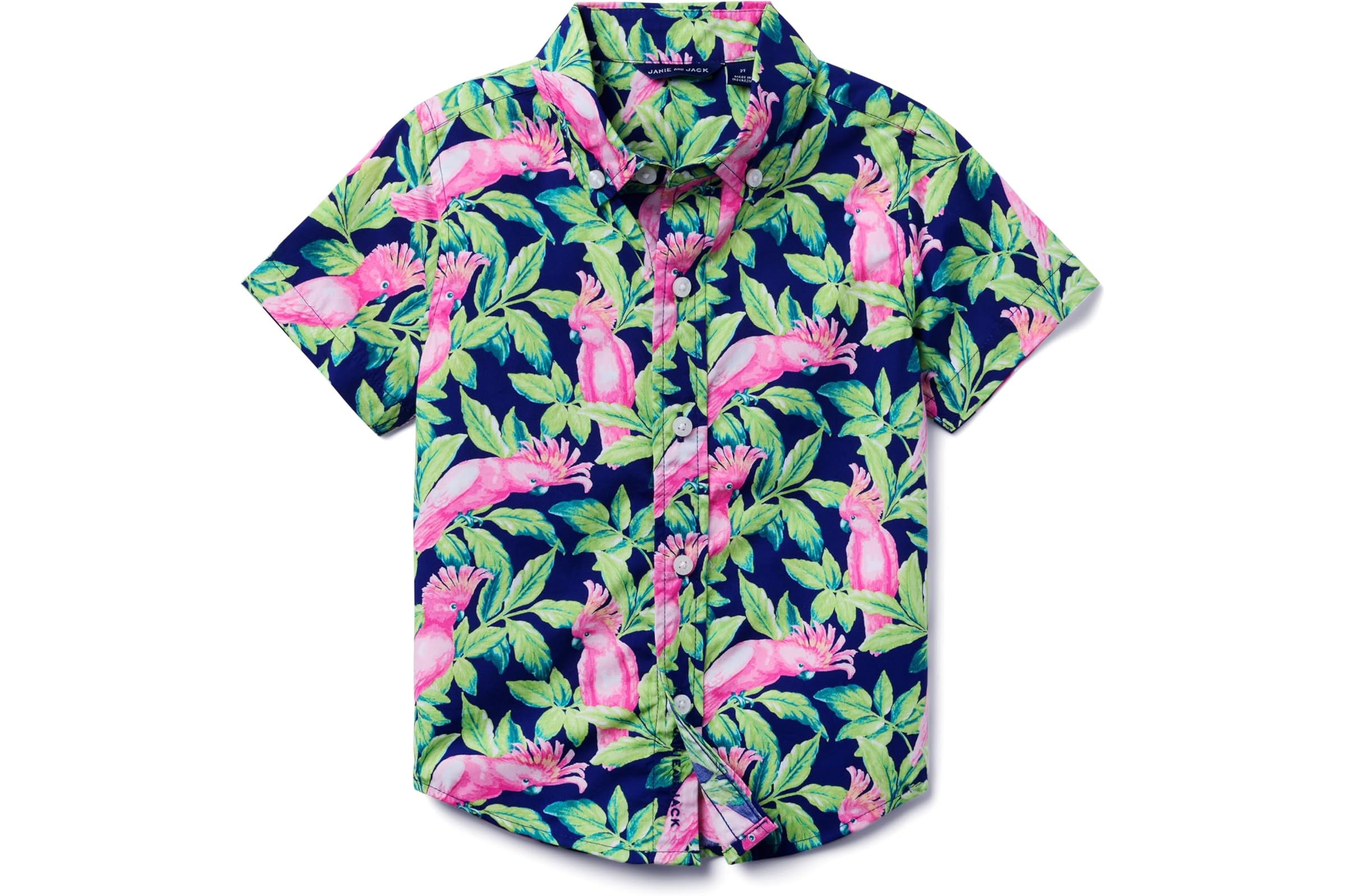 Janie and Jack Boys Bird Print Top (Toddler/Little Kid/Big Kid)