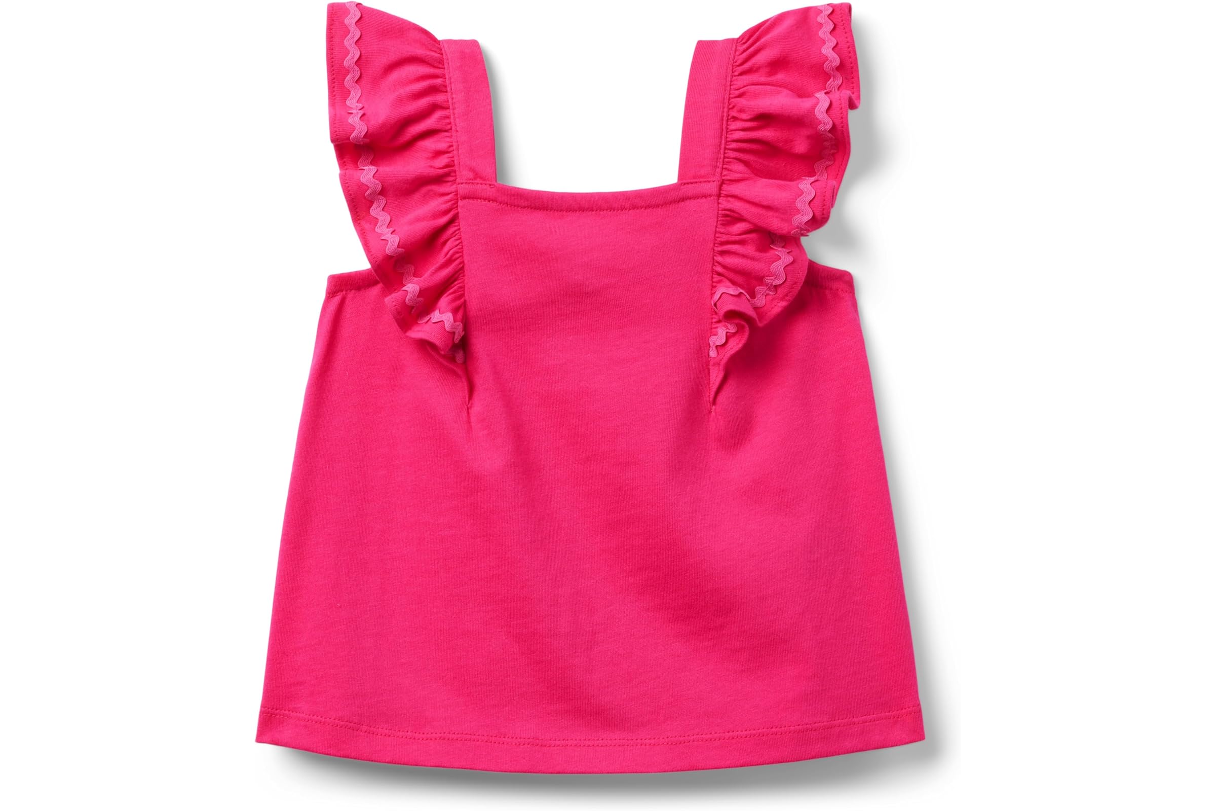 Janie and Jack Girls Pink Ricrac Top ToddlerLittle KidBig Kid 5890₽