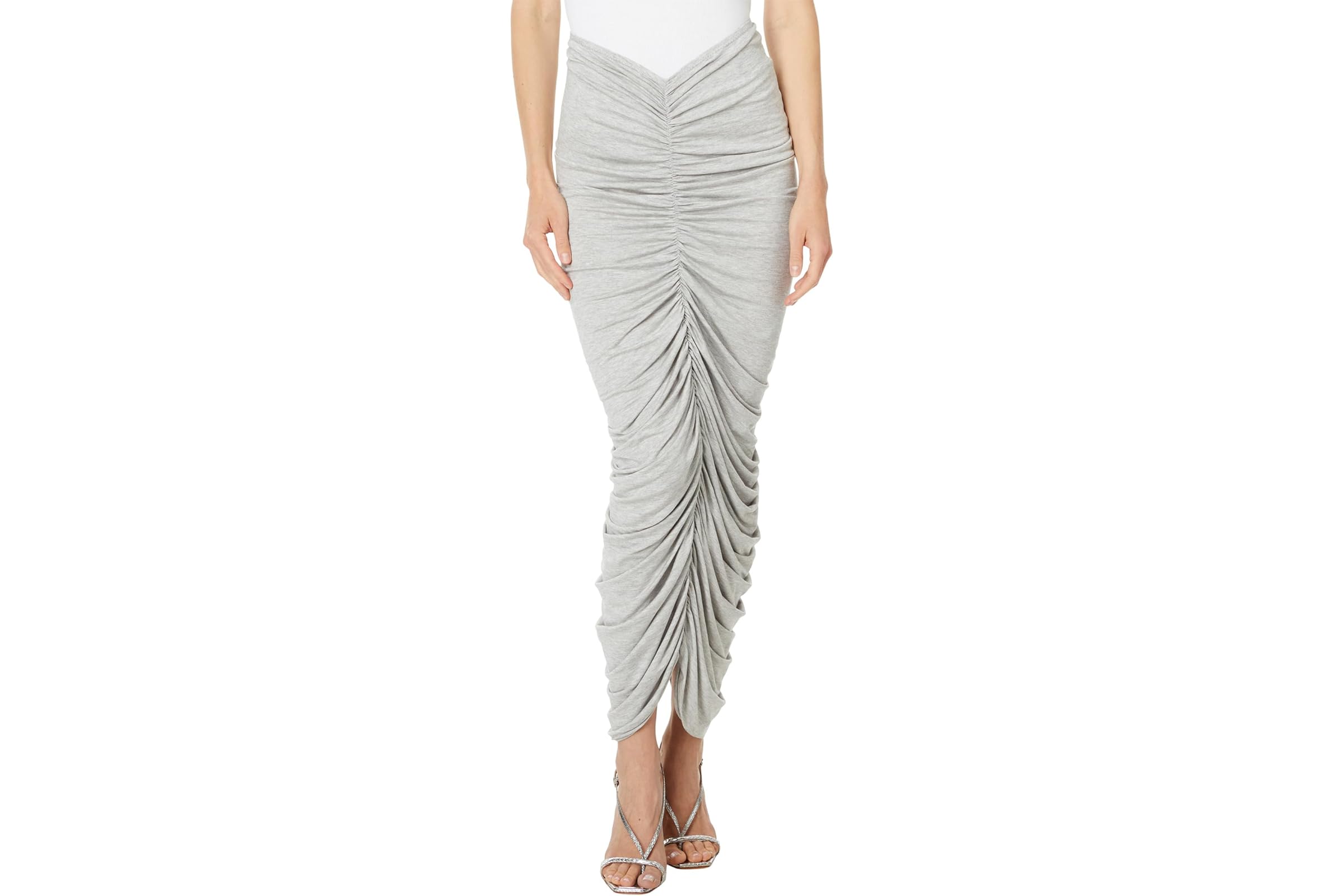 Norma Kamali Shirred Long Skirt 28690₽