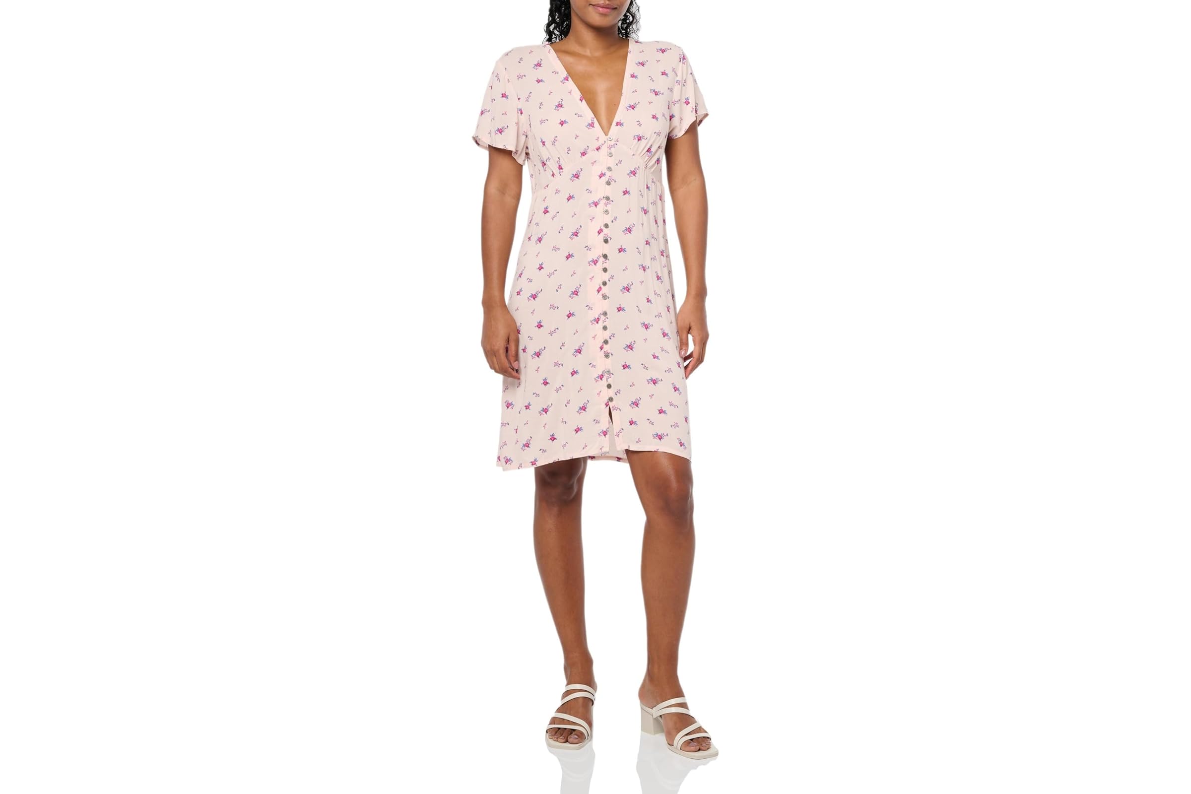 Lucky Brand Mini Short Sleeve Slip Dress 14690₽