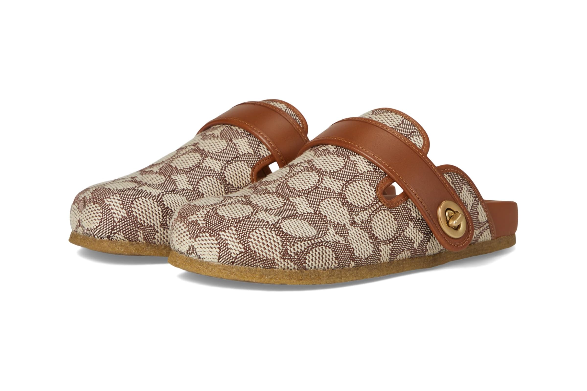 COACH Blake Clogs In Signature Textile Jacquard 18190₽