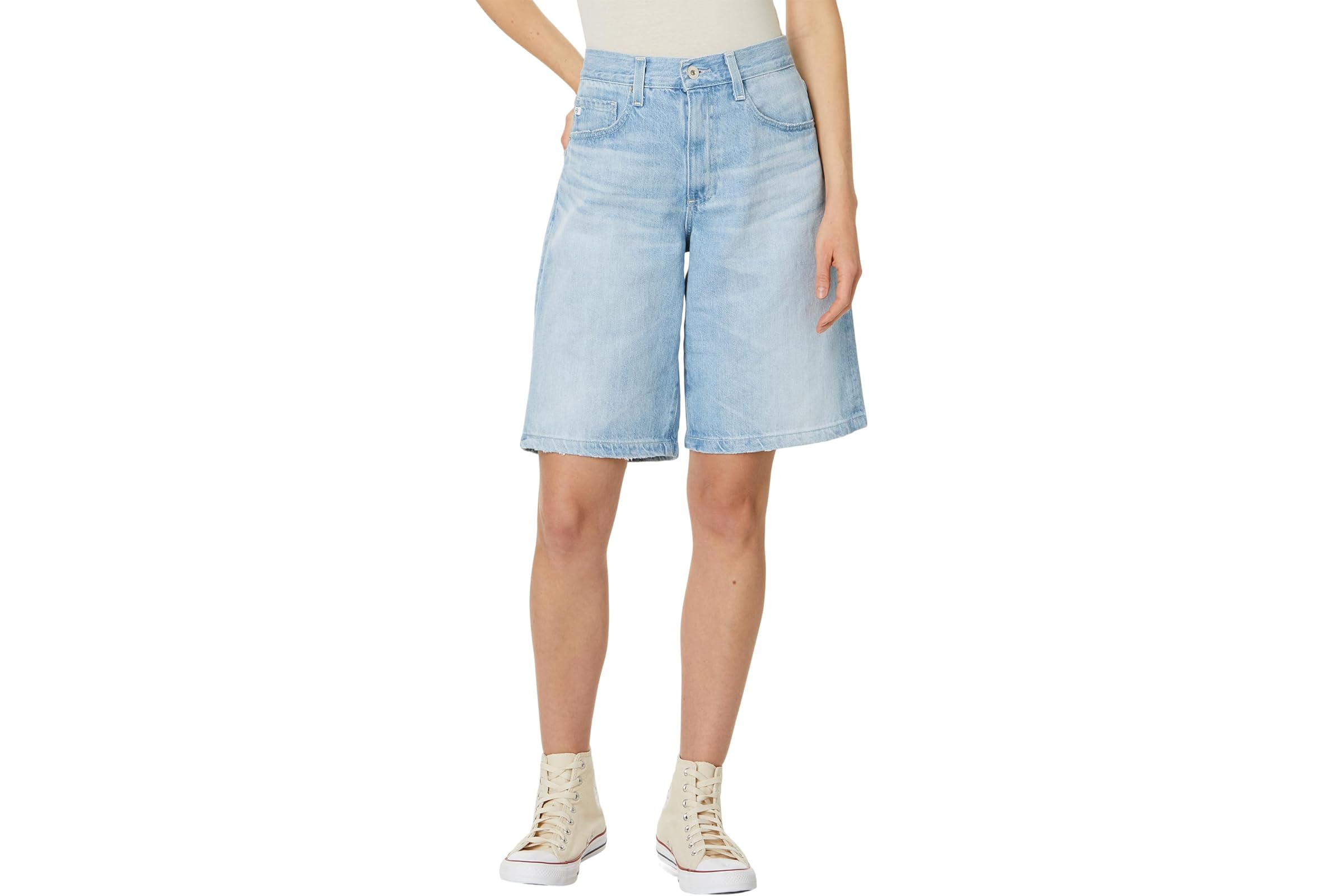 AG Jeans Thalia Wide Leg Bermuda Shorts 24990₽