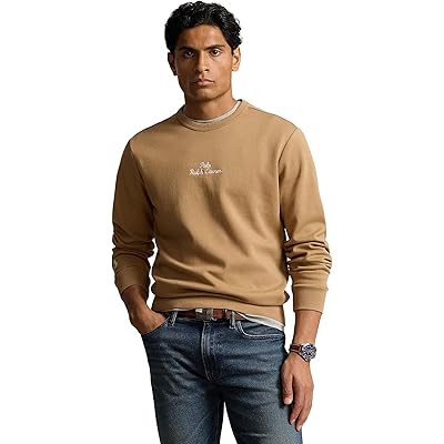 Мужская толстовка Polo Ralph Lauren Embroidered-Logo Double-Knit Sweatshirt