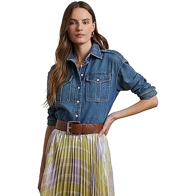 Lauren Ralph Lauren Relaxed Fit Denim Shirt