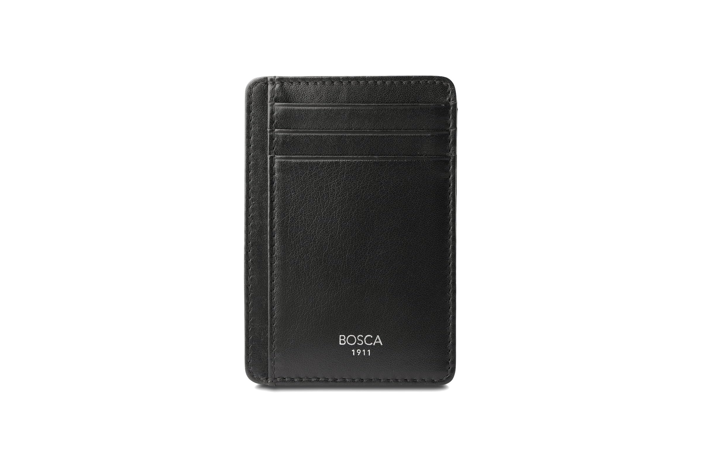 Bosca Nappa Vitello - Seven-Pocket ID RFID Card Case