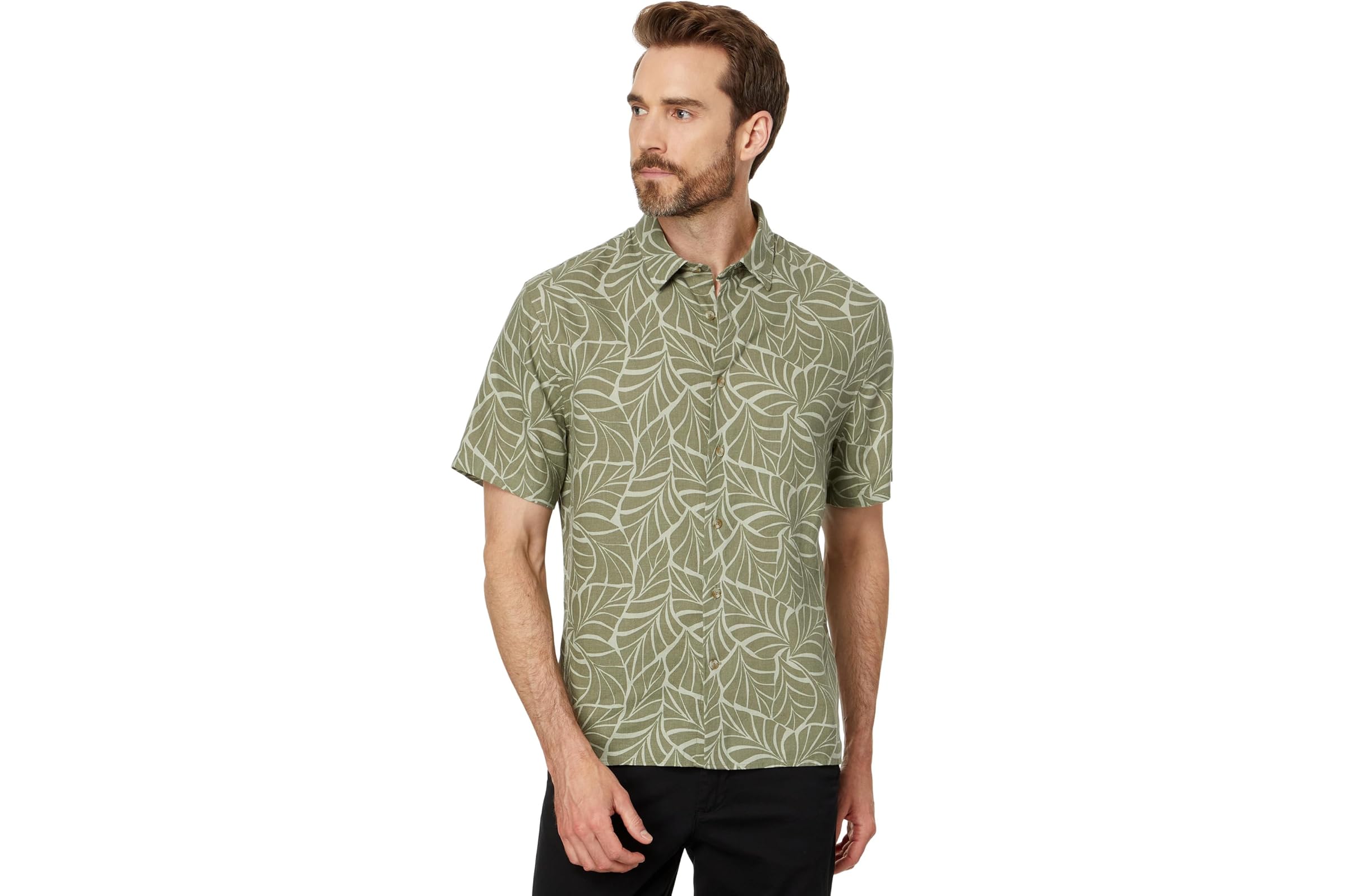 Vince Knotted Leaves Short Sleeve 10490₽