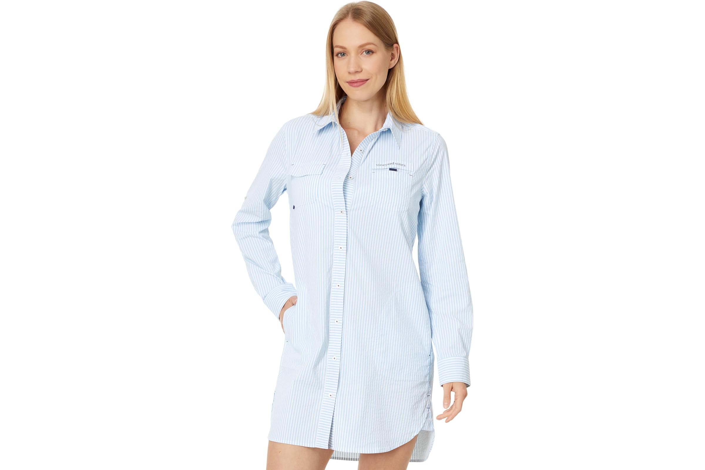 Vineyard Vines Harbor Shirt Coverup 26990₽