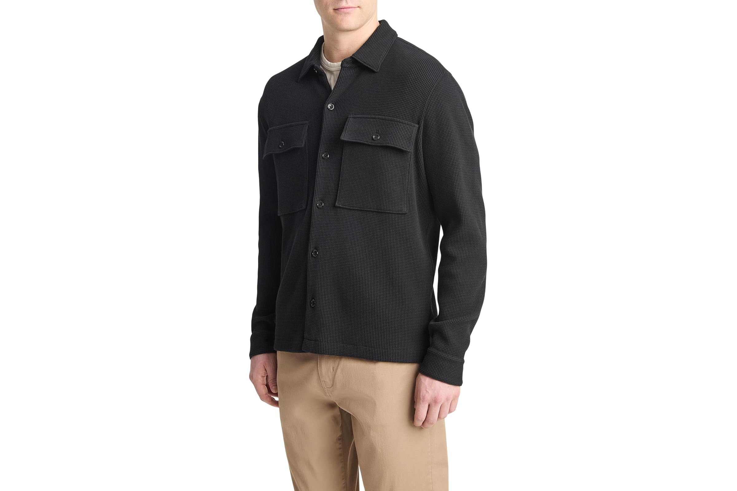 Vince Chunky Waffle Shirt Jacket 34790₽