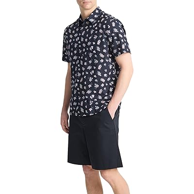 Мужская рубашка Vince Mini Bouquet Floral S/S