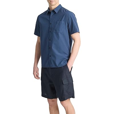 Мужская рубашка Vince Garment Dye Poplin S/S