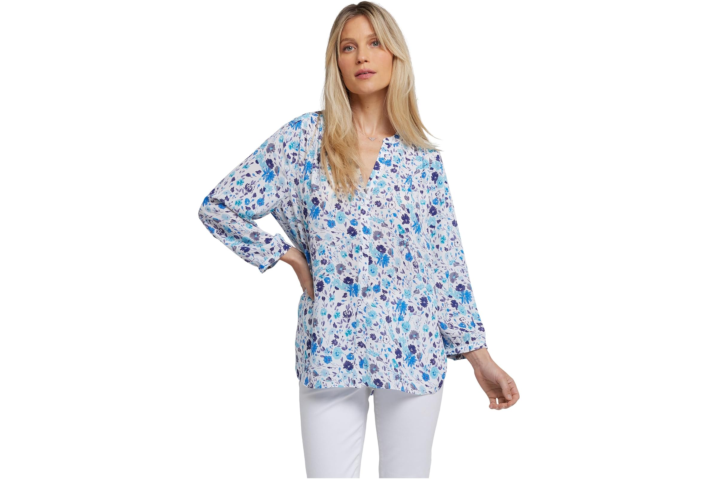 NYDJ Sleeveless Pintuck Pleat Back 13190₽