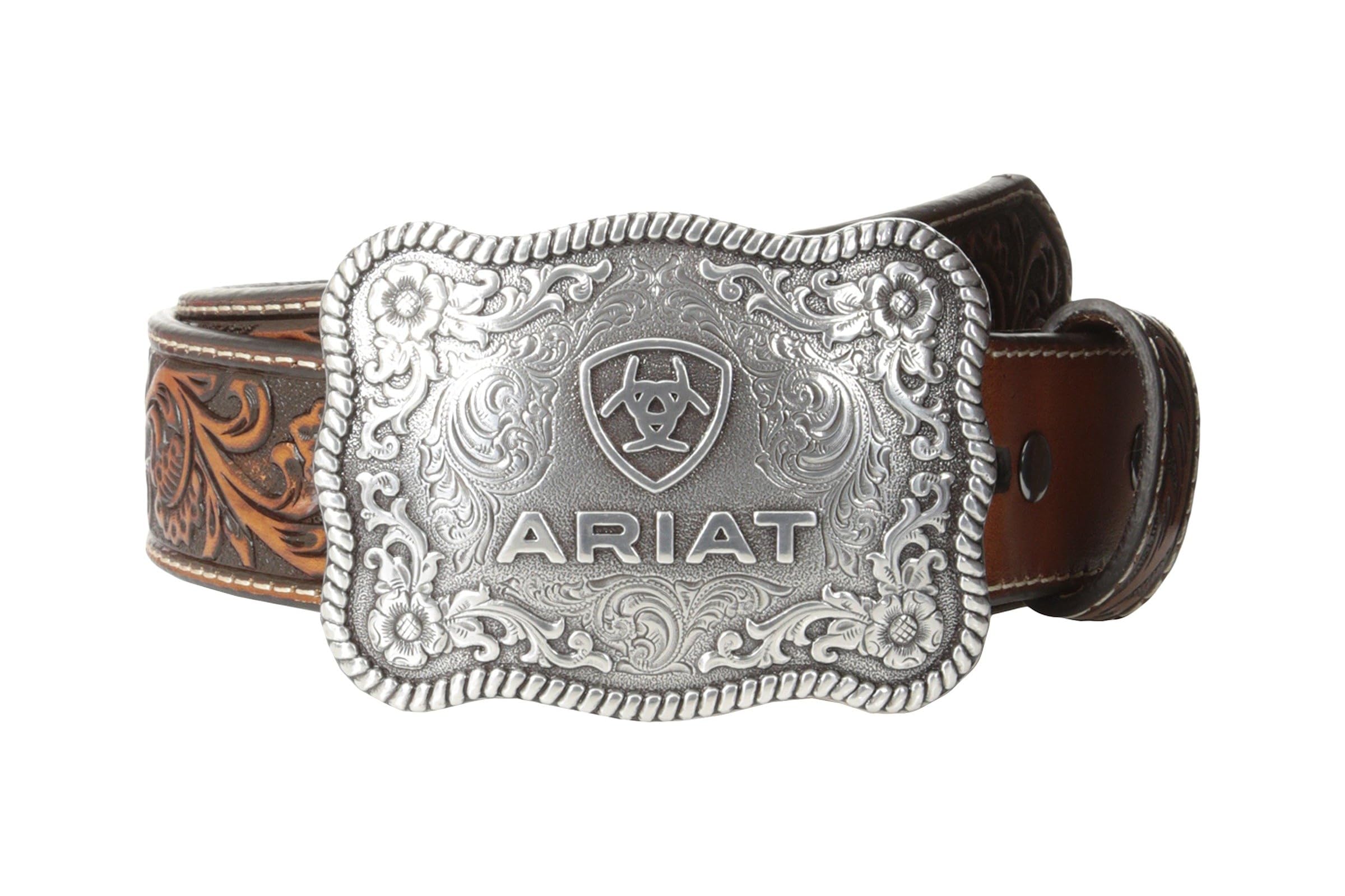 Ariat Rectangle Rope Edge Shield Buckle Belt 9190₽