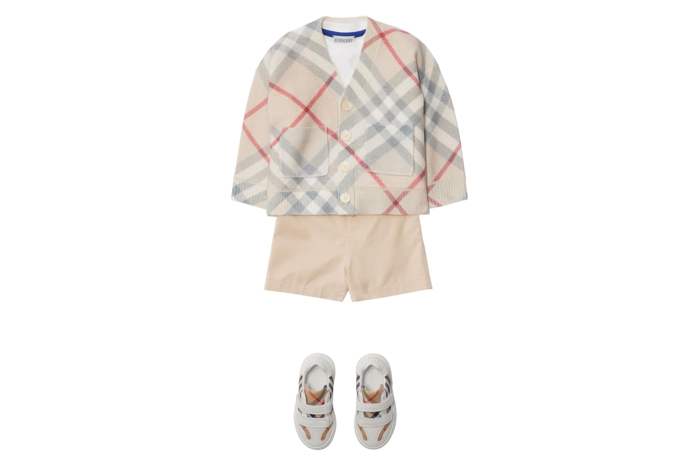 Burberry Kids Ashmore Check Cardigan InfantToddler 56590₽
