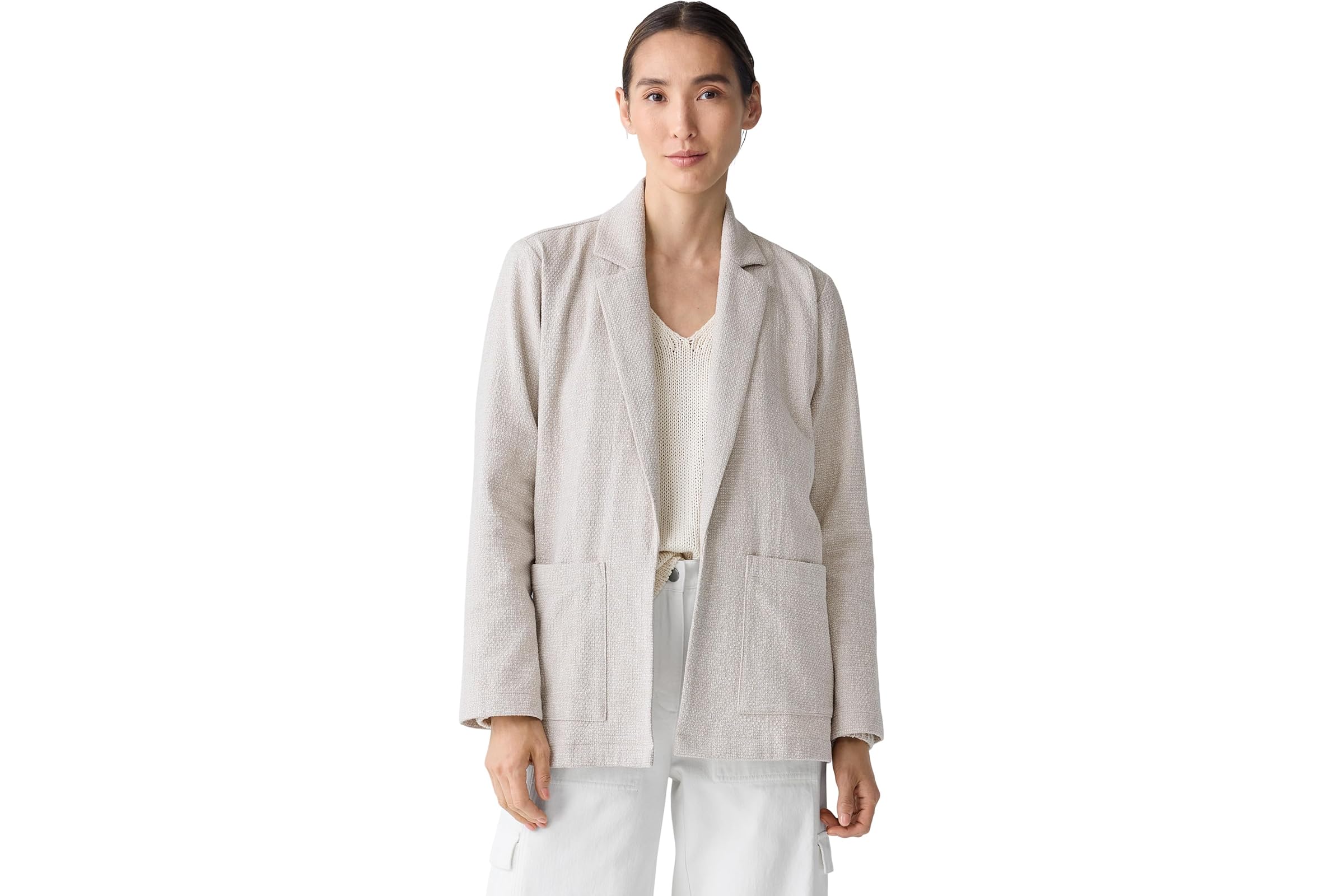 Eileen Fisher Notch Collar Jacket 37590₽