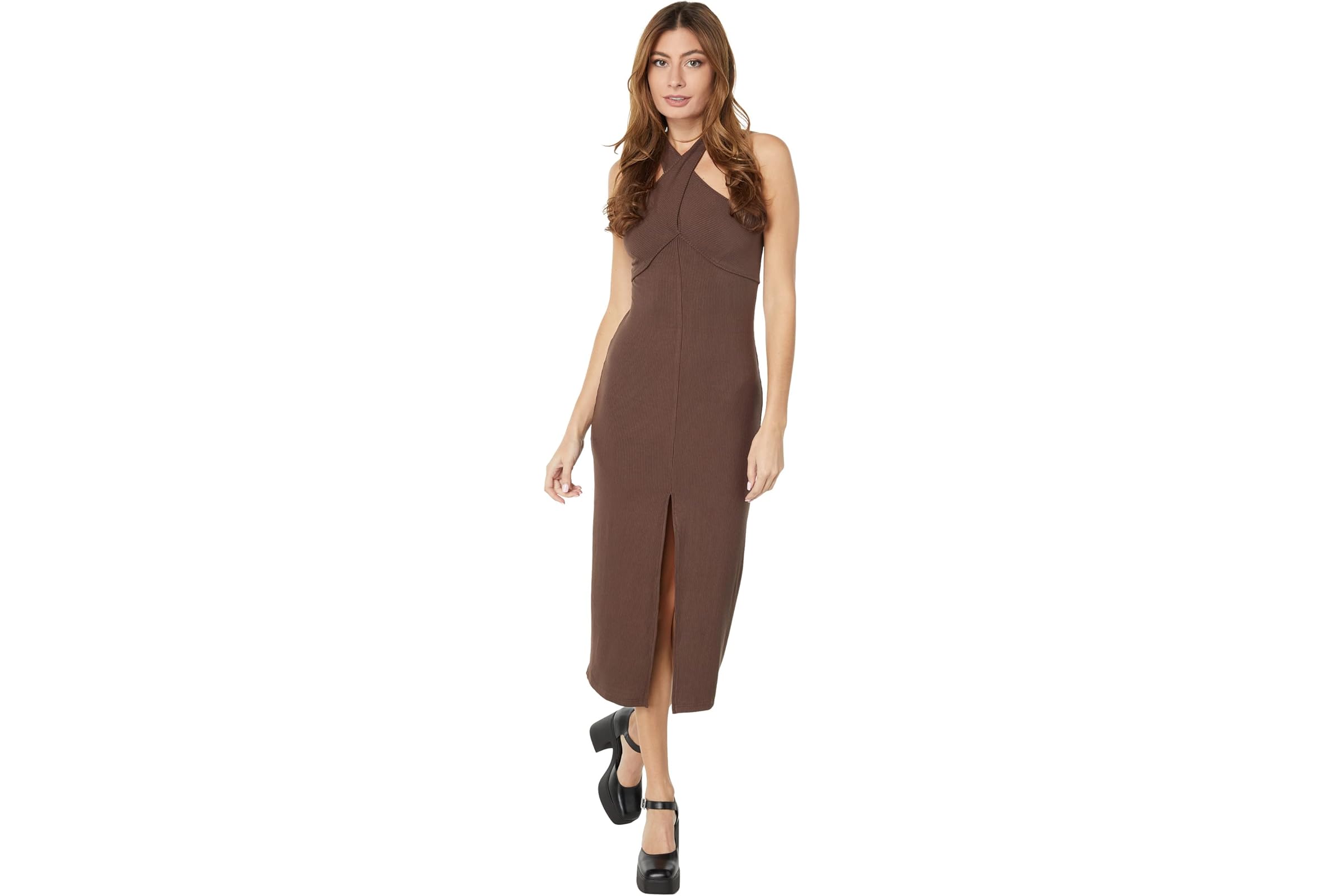 Lost Wander Bold Move Midi Dress