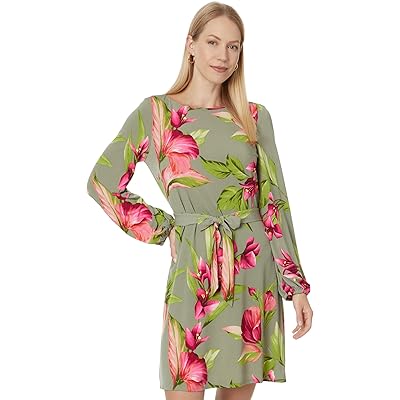 Платье Tommy Bahama Lavish Blooms Long Sleeve Short Dress