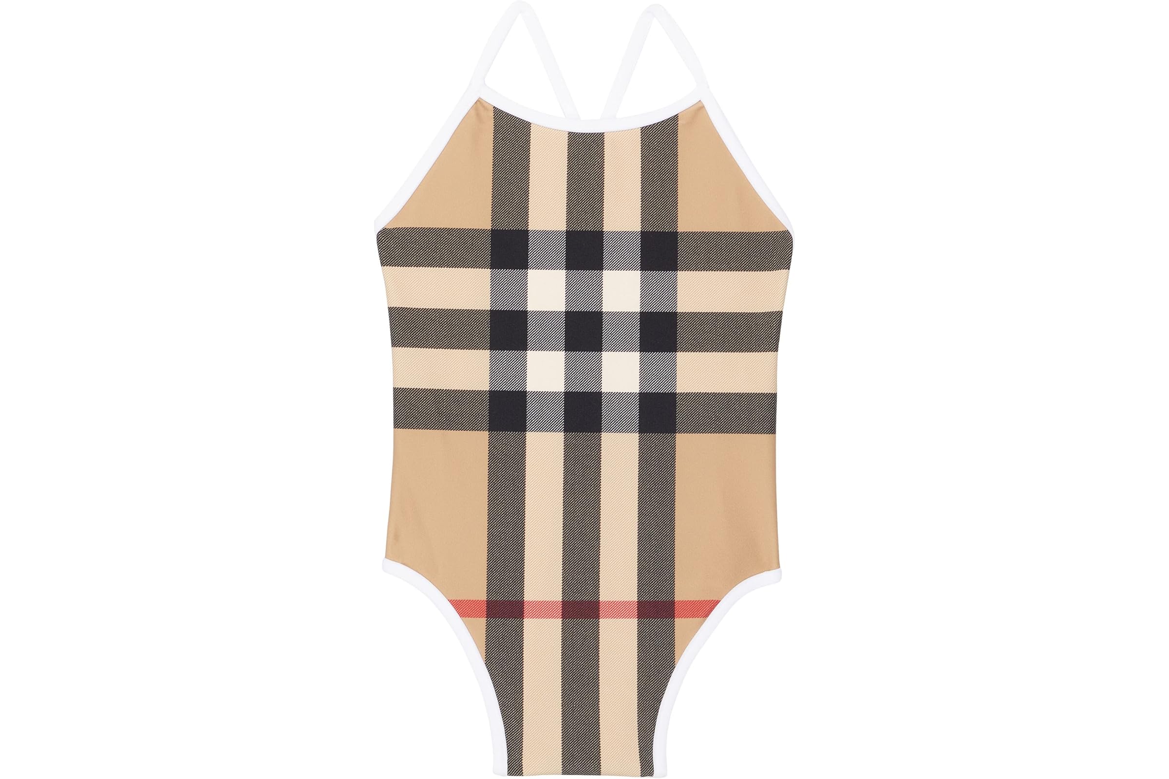 Burberry Kids Mini Sandie Check One-Piece Swimsuit InfantToddler 28690₽