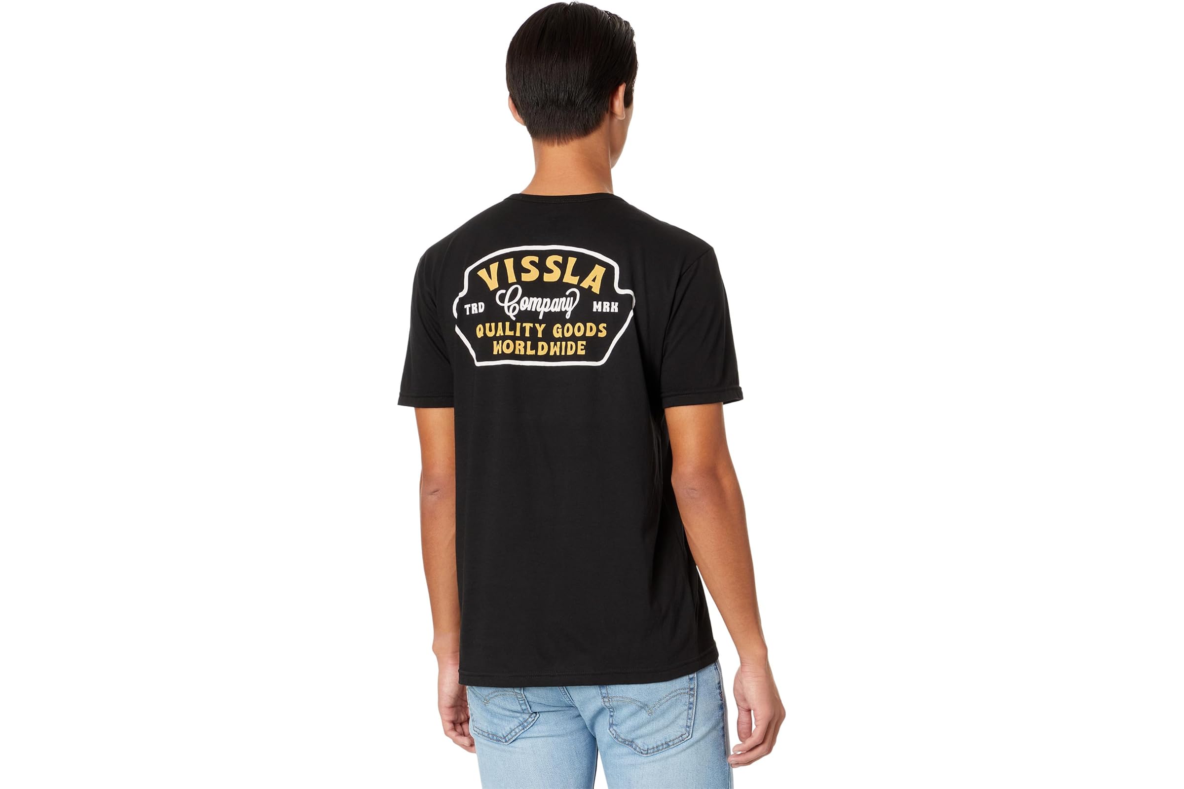 Мужская рубашка VISSLA Quality Goods Organic Short Sleeve Tee 5090₽