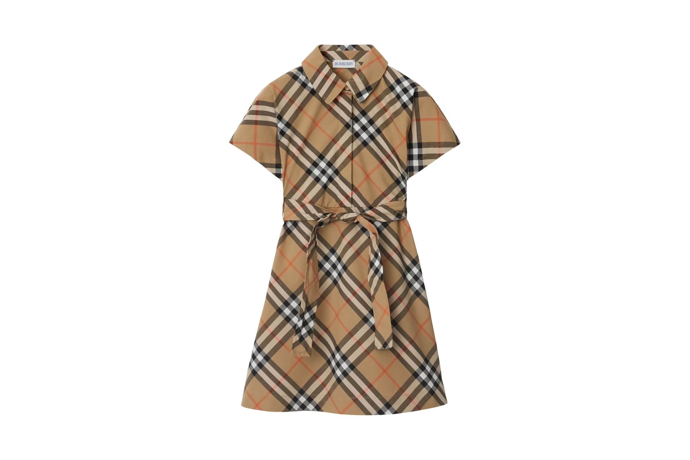 Burberry Kids Giulietta Check Dress (Little Kid/Big Kid)