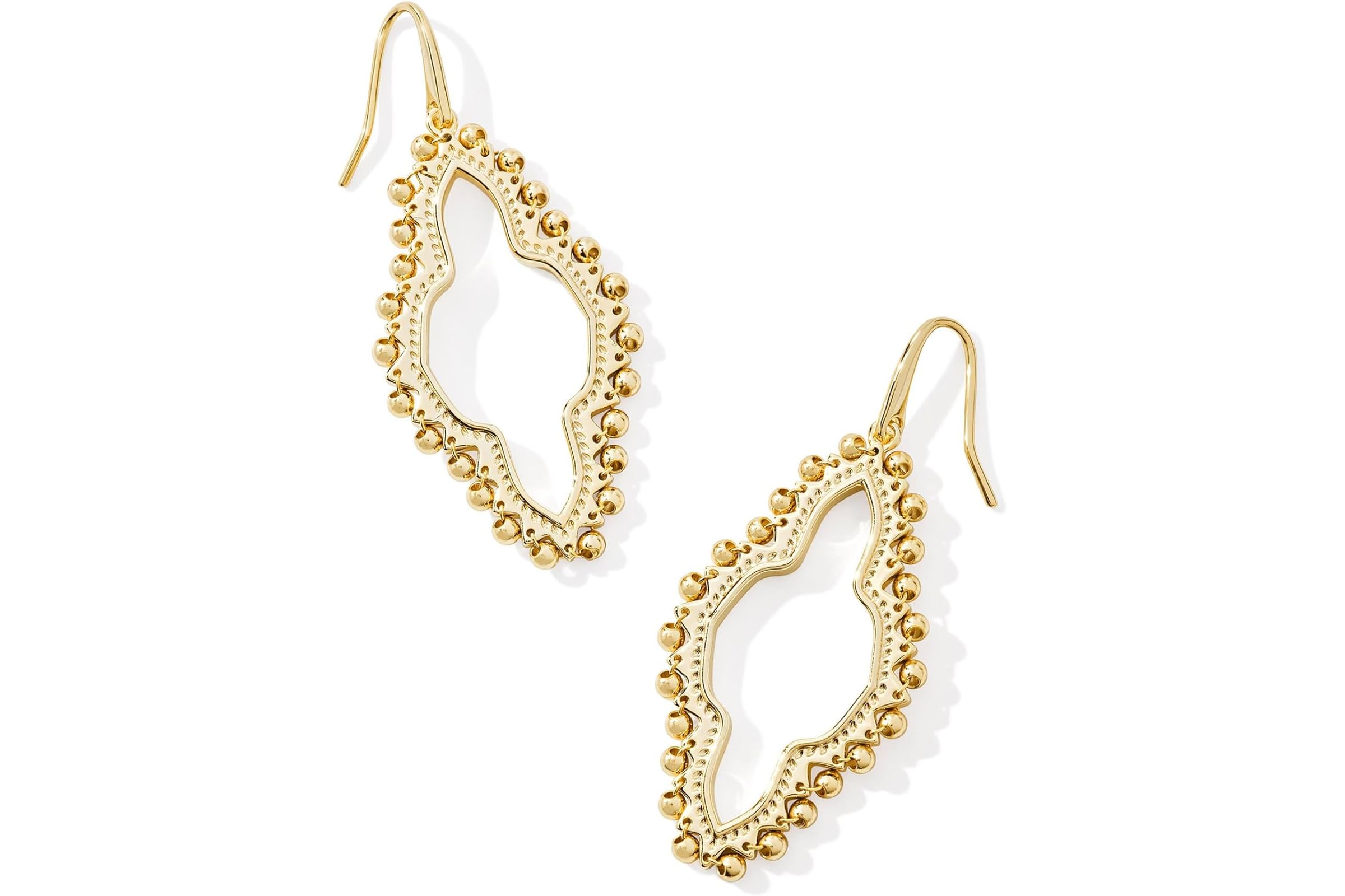Серьги Kendra Scott Abbie Beaded Open Frame Earrings 10490₽