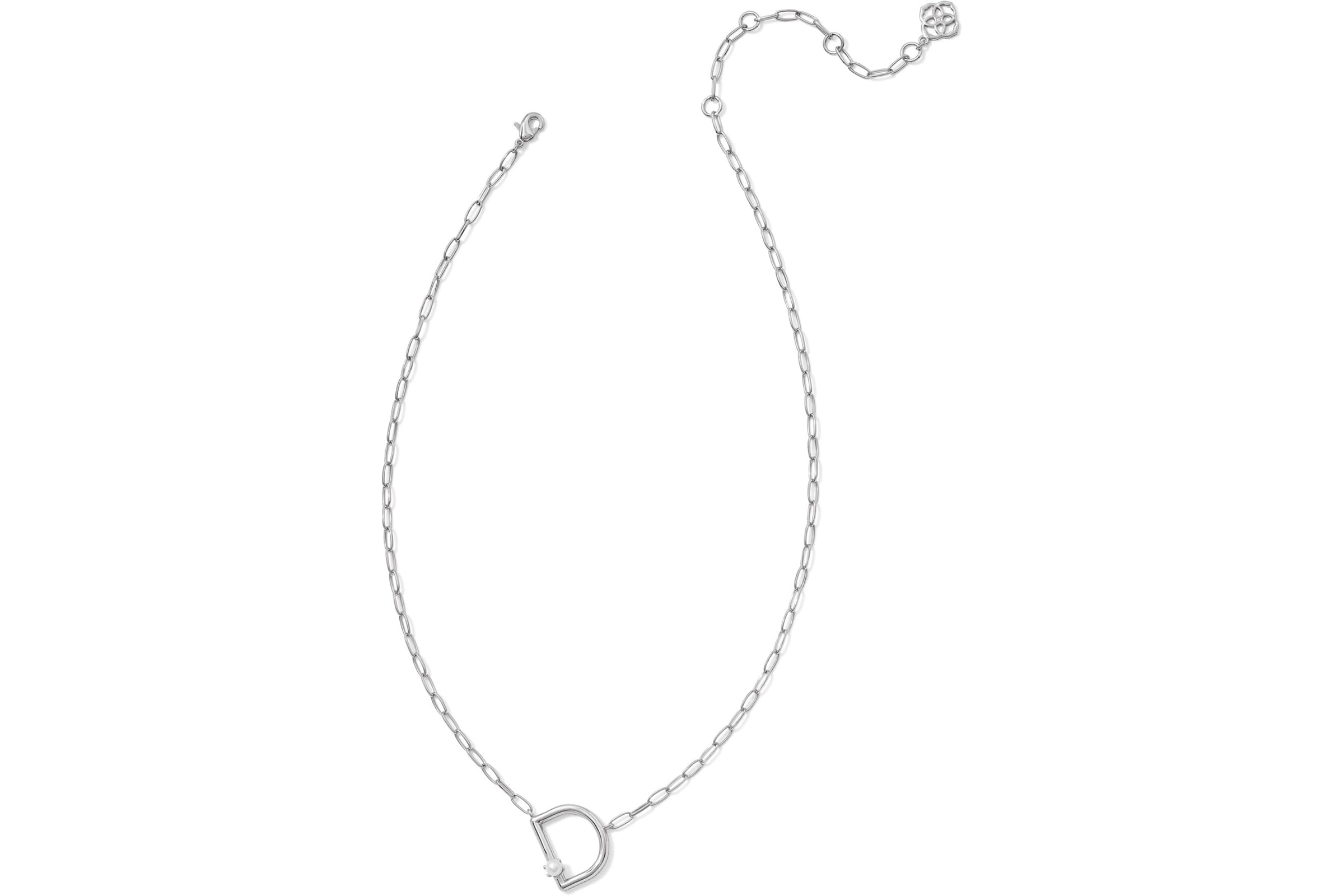 Kendra Scott Pearl Letter D Short Pendant Necklace 9590₽