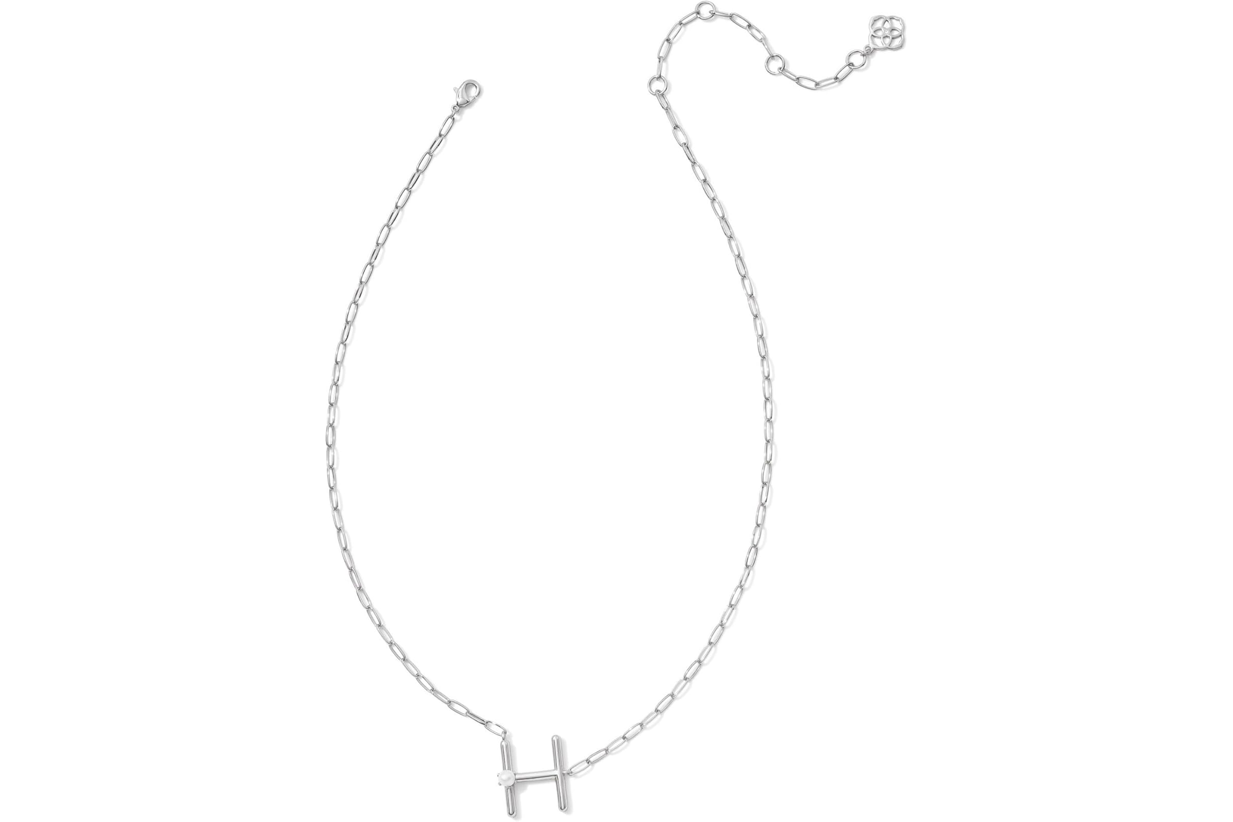Колье Kendra Scott Pearl Letter H Short Pendant Necklace 10990₽