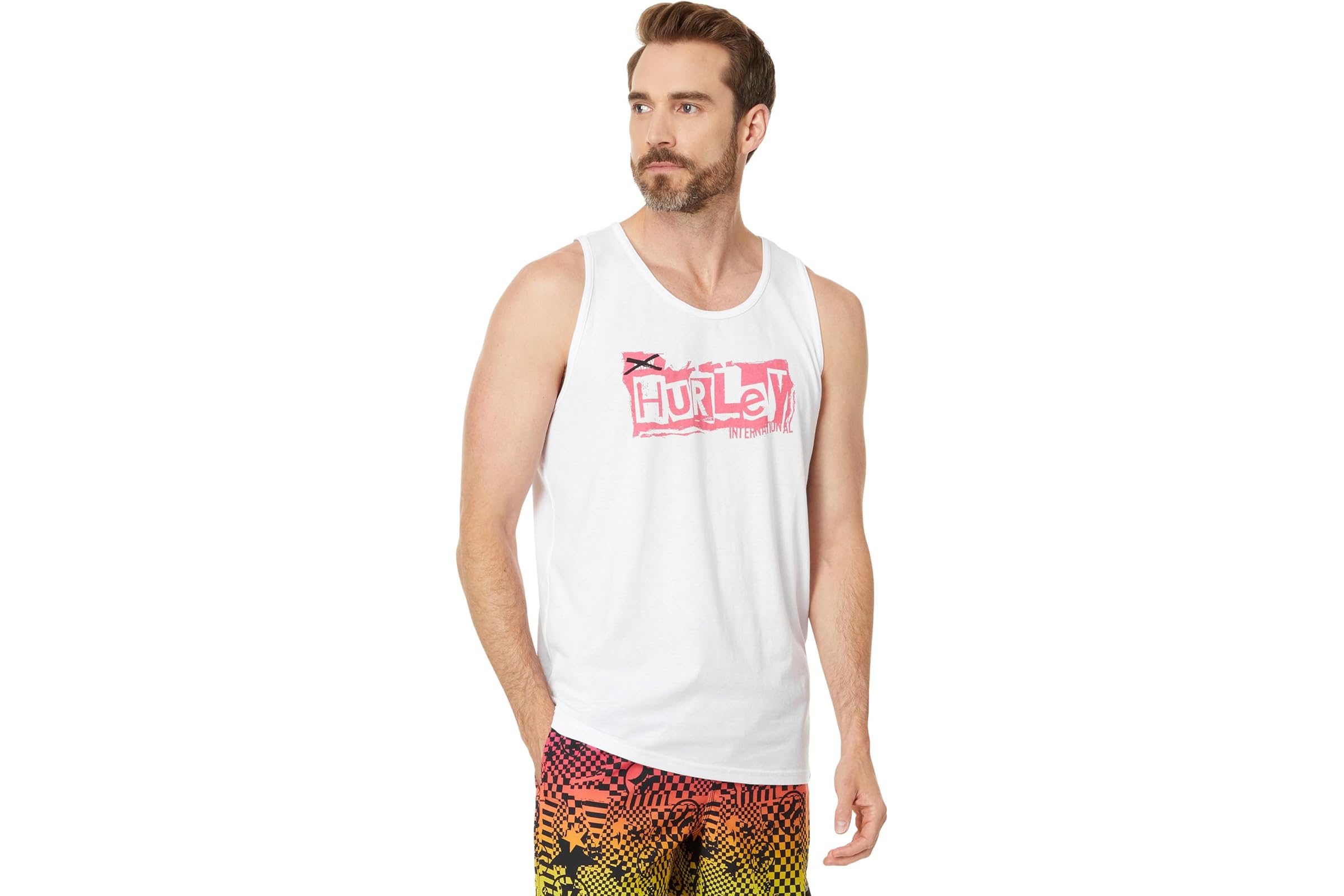 Мужская рубашка Hurley Evd 25Th S2 Tank 4290₽