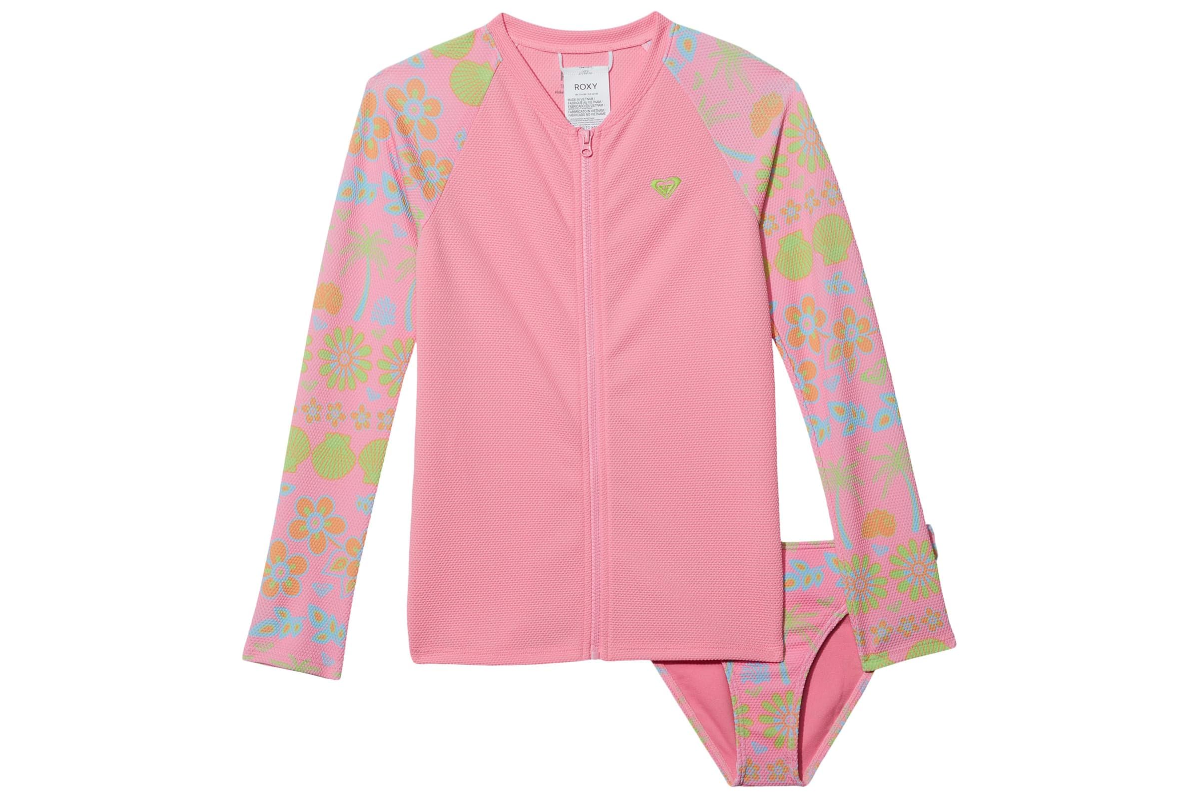 Roxy Kids Beach Day Together Long Sleeve Rashguard Set ToddlerLittle KidsBig Kids 10990₽