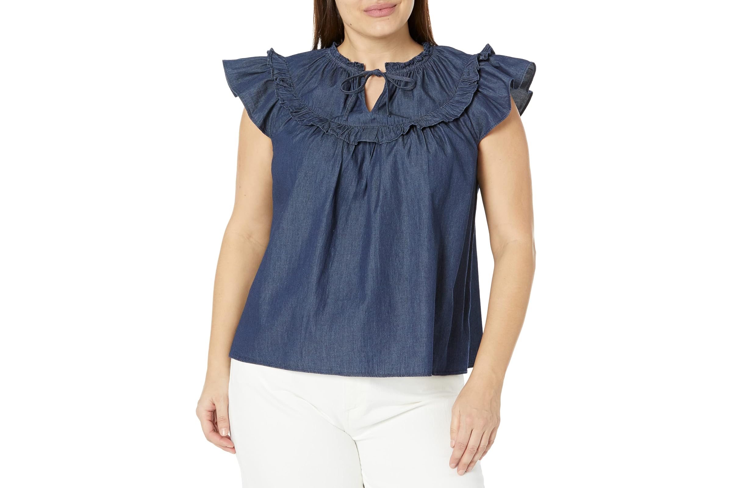 Draper James Plus Size Flutter Sleeve Top 3890₽