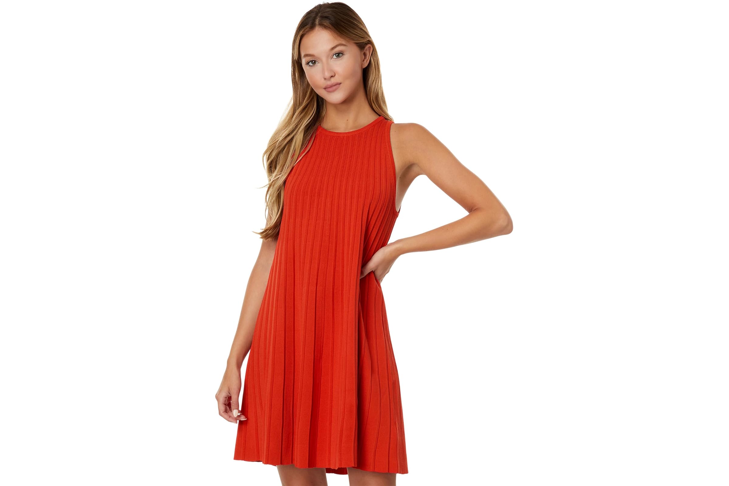 English Factory Pleated A-Line Knit Mini Dress 16090₽