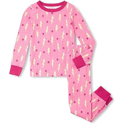 Пижама Hatley Kids Lightening Bolts & Stars Stretch Cotton Pajama Set (Toddler/Little Kid/Big Kid)