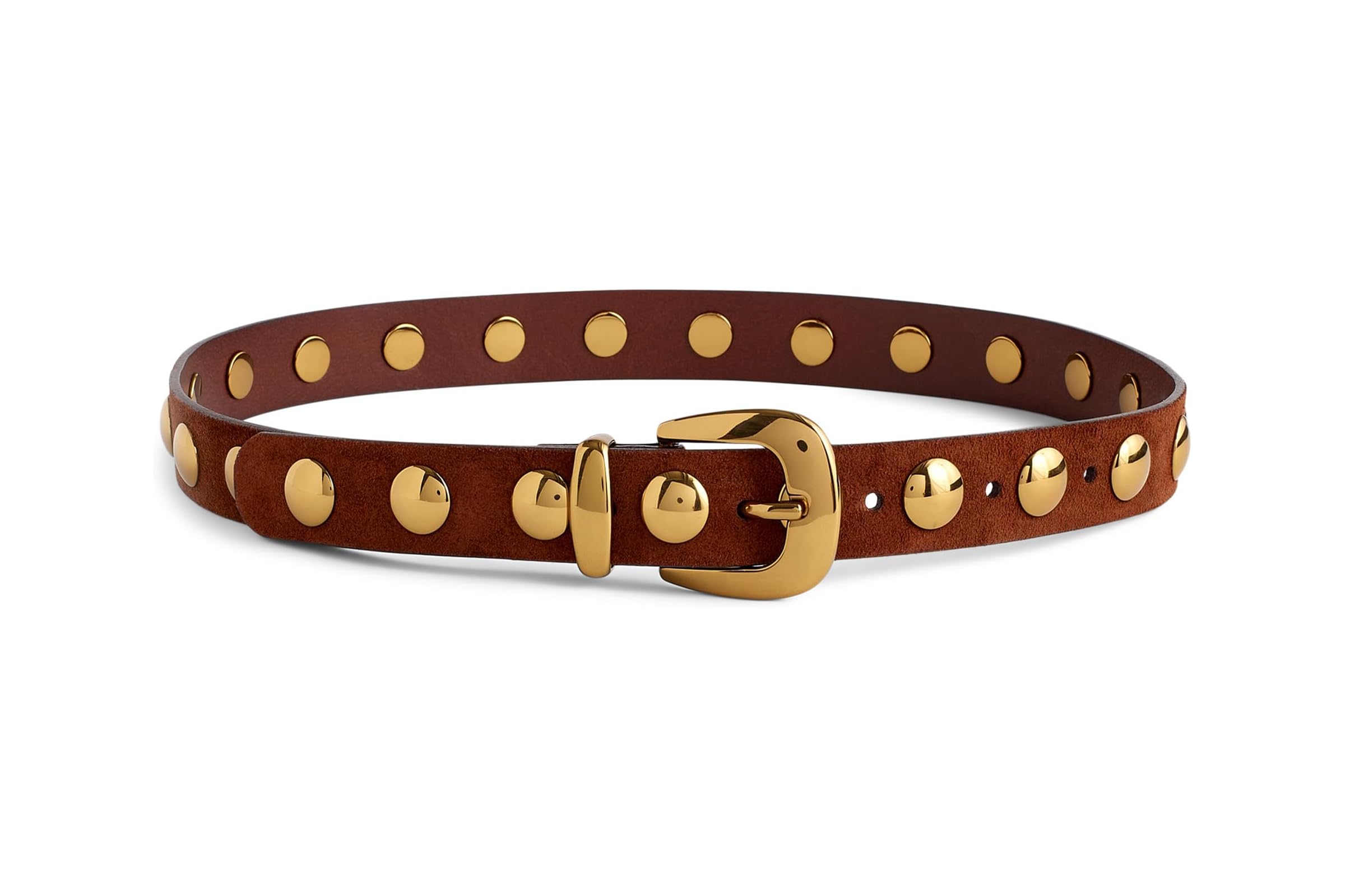 Ремень Madewell Clean Western Belt Suede Dome Studs 15790₽