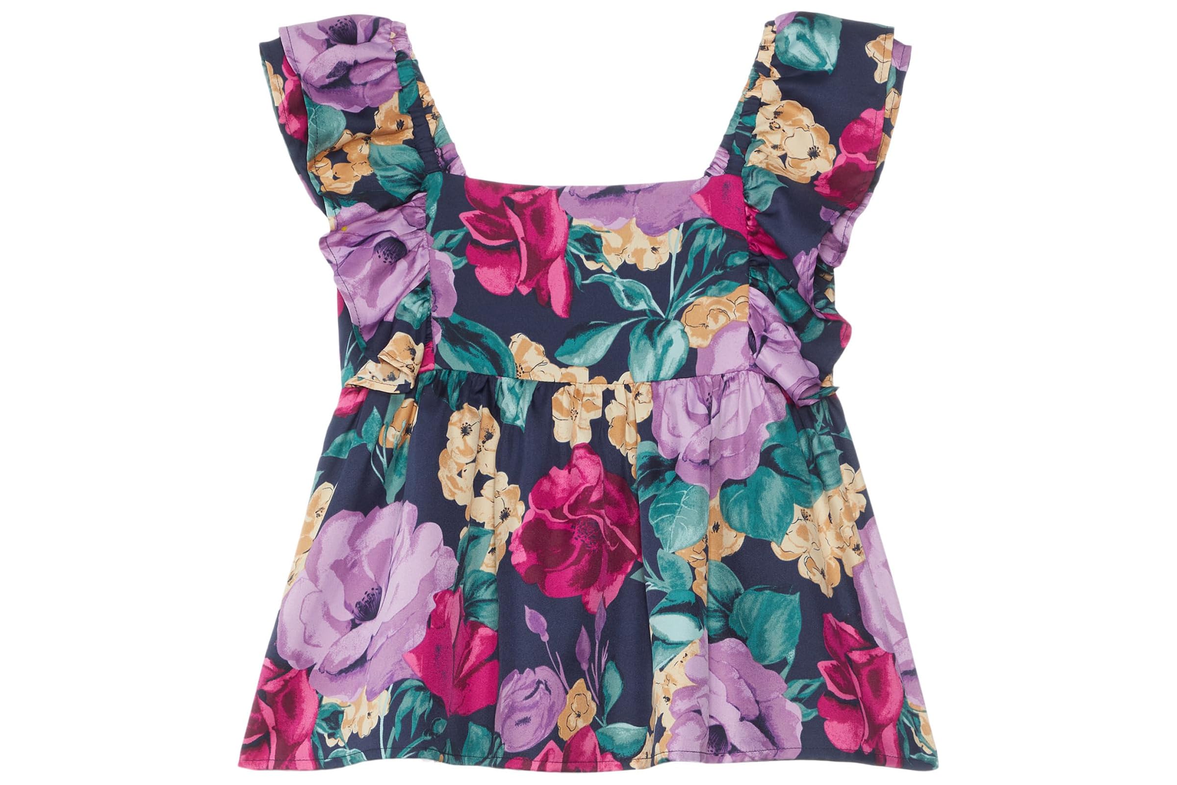 Janie and Jack Bold Floral Blouse ToddlerLittle KidBig Kid 5690₽