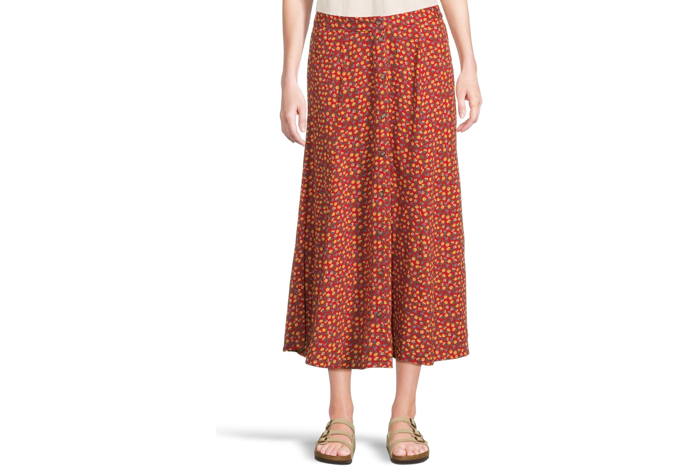 Юбка Toad-Co Manzana Paneled Midi Skirt